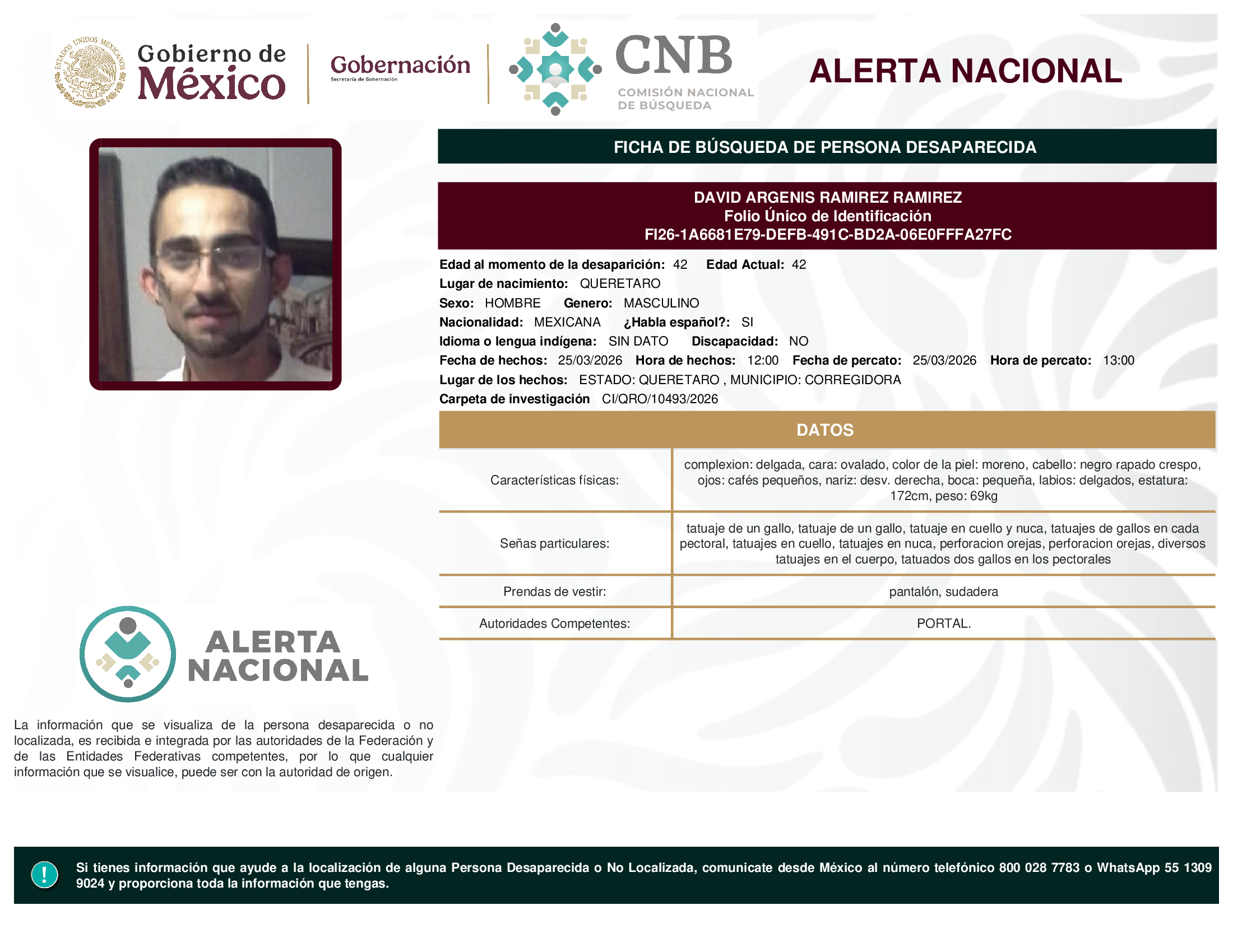 David Argenis Ramírez Ramírez