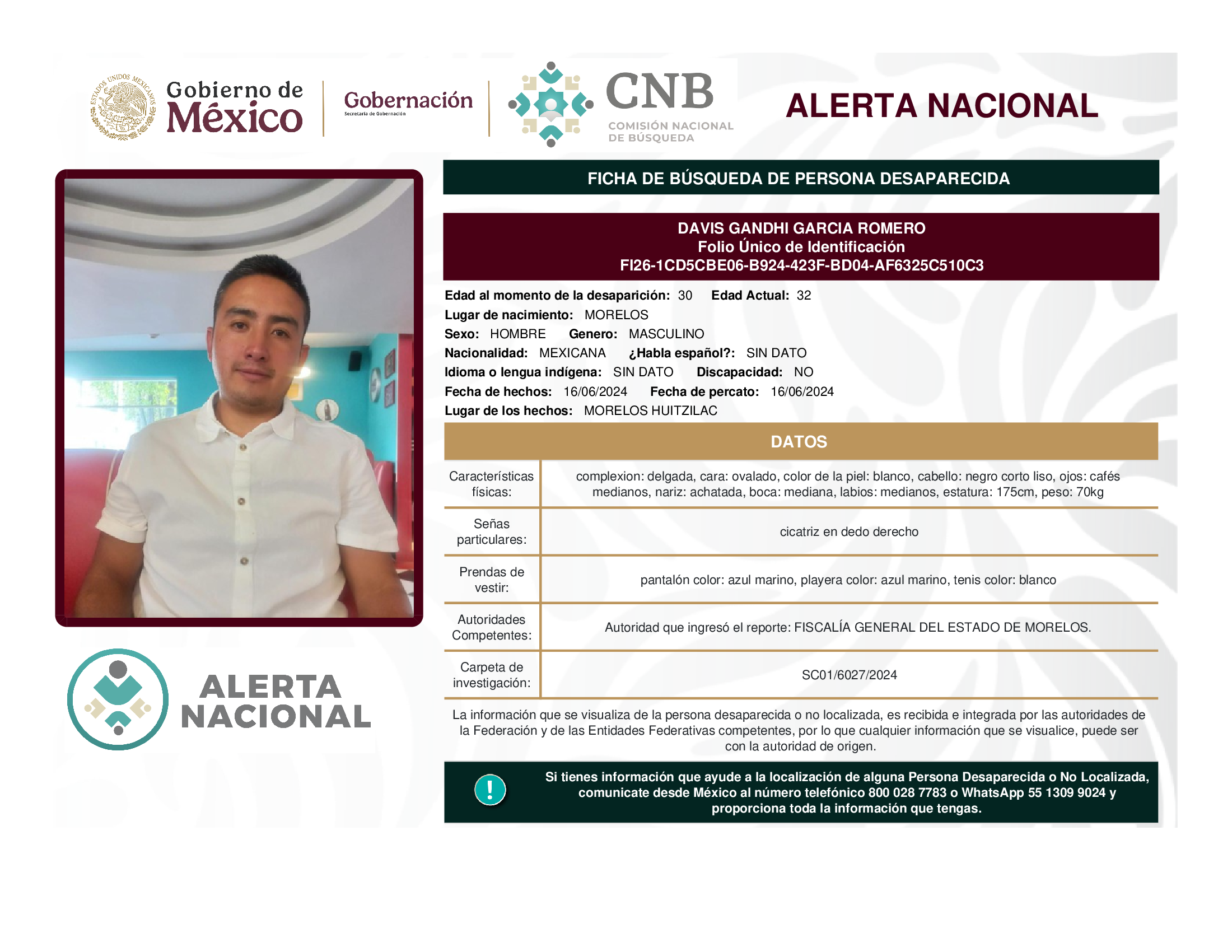 Davis Gandhi García Romero