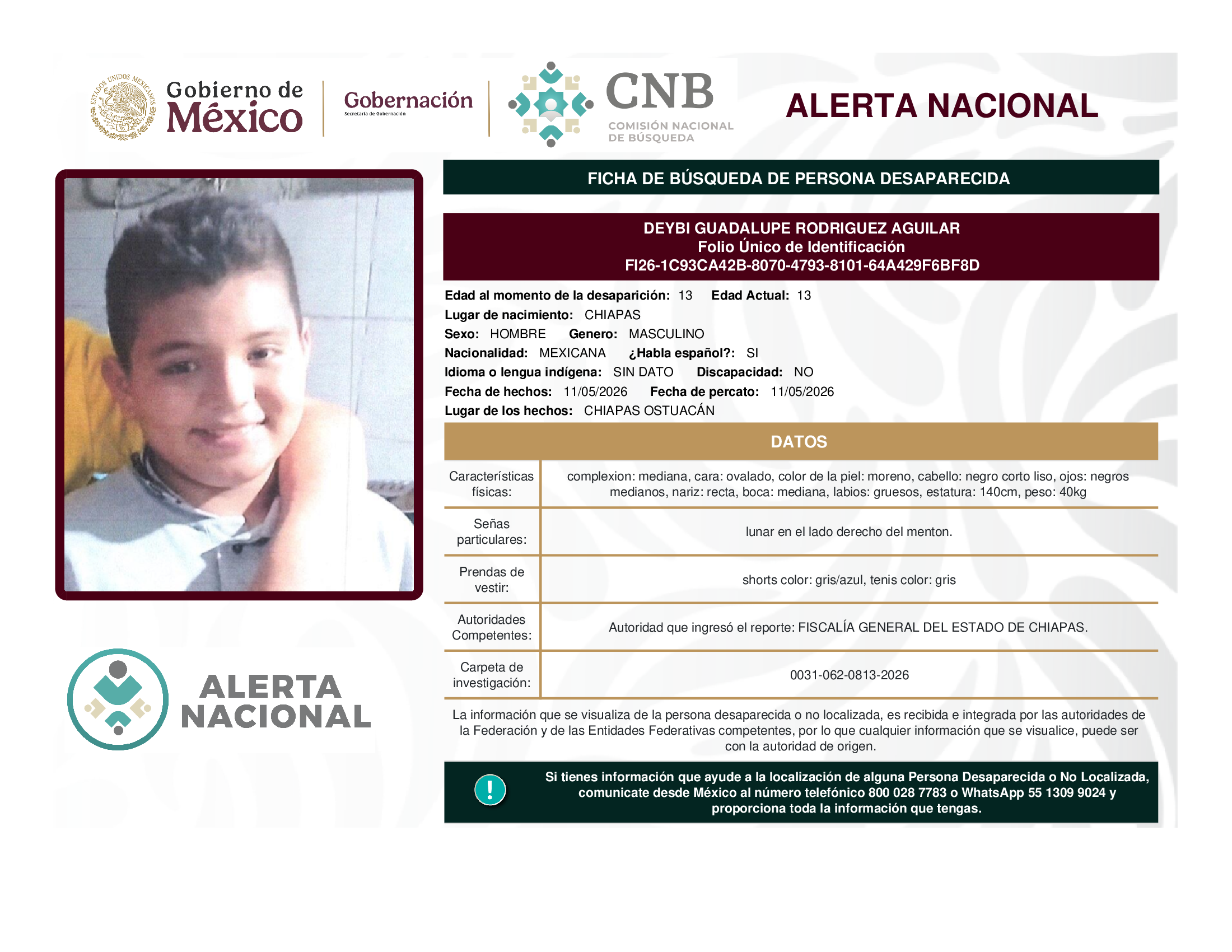 Deybi Guadalupe Rodríguez Aguilar