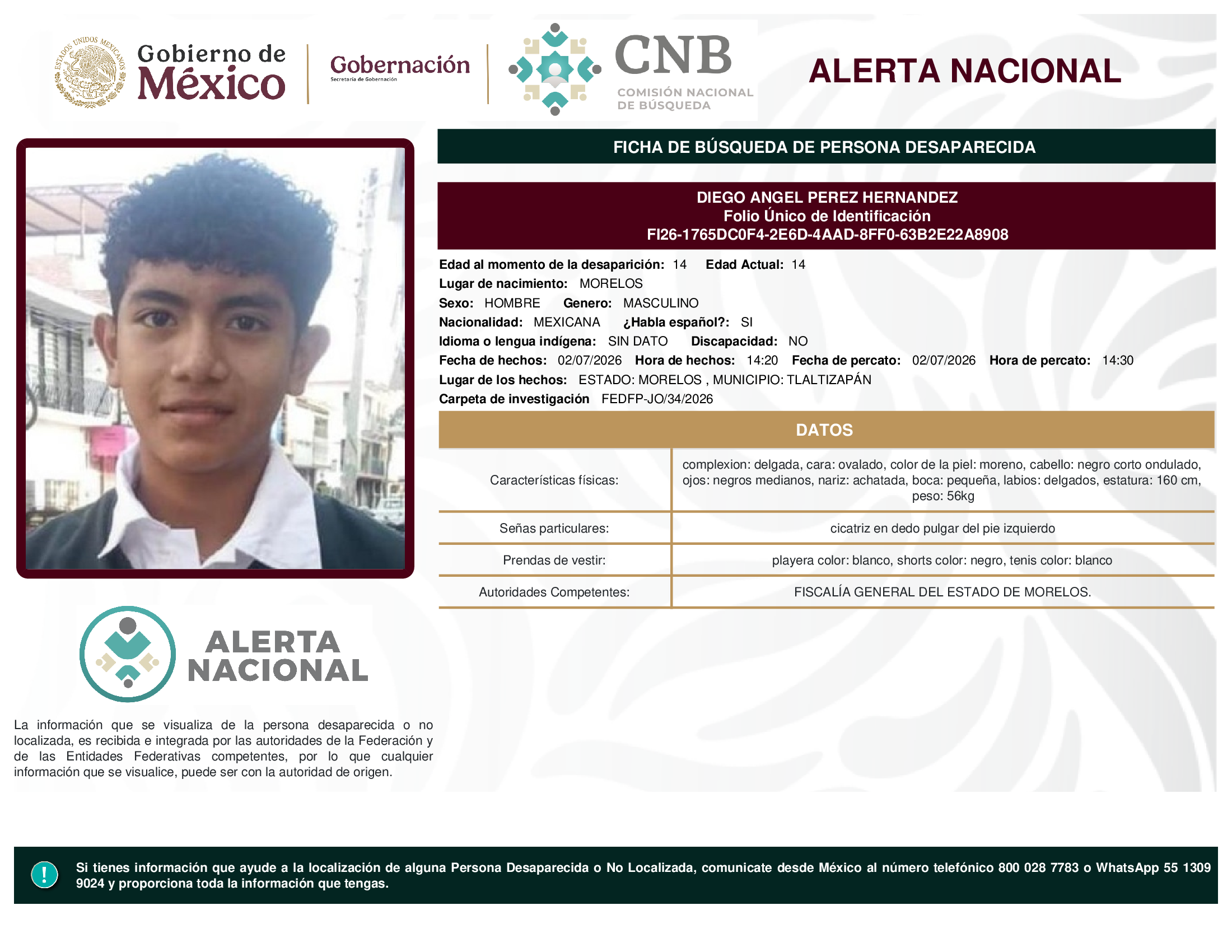 Diego Ángel Pérez Hernández