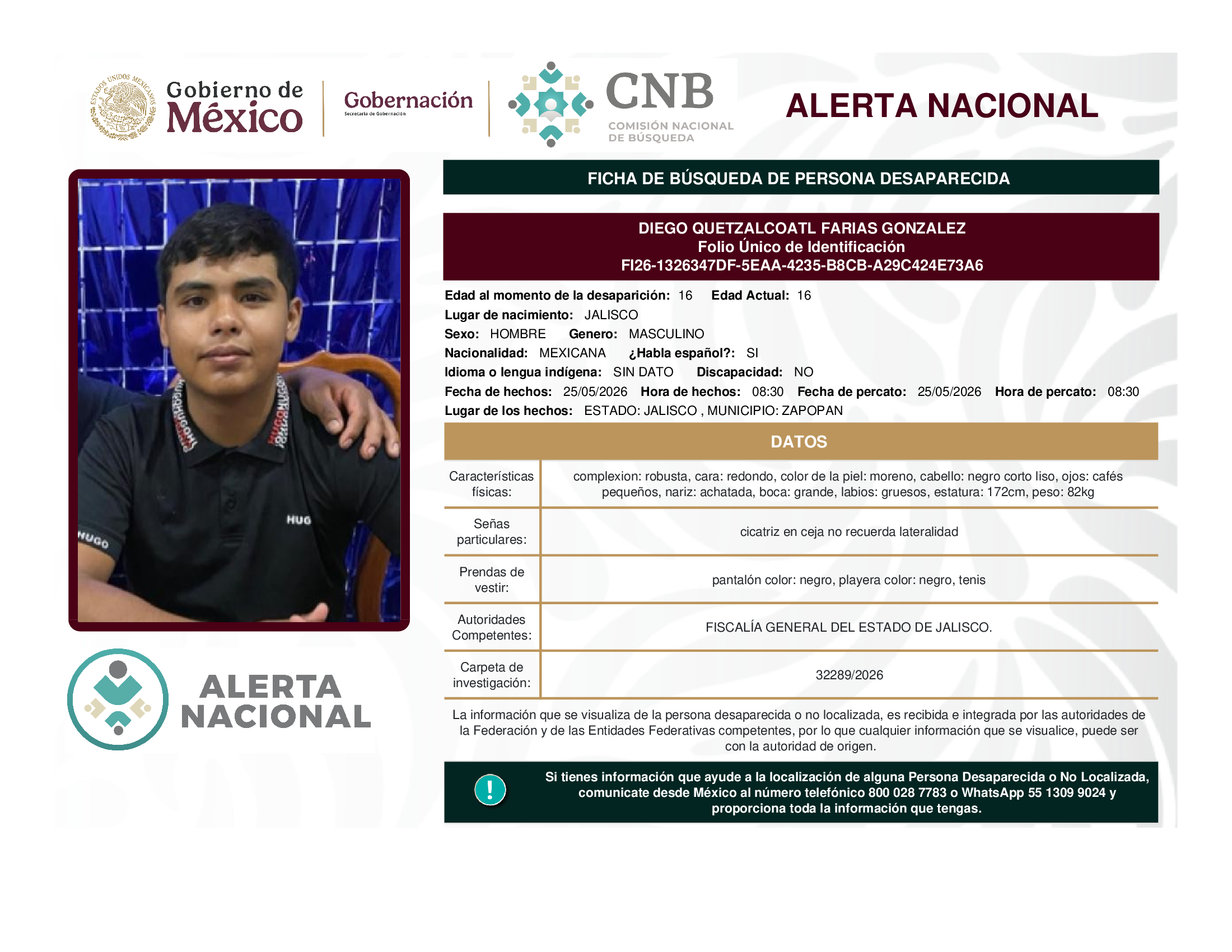 Diego Quetzalcoatl Farias González