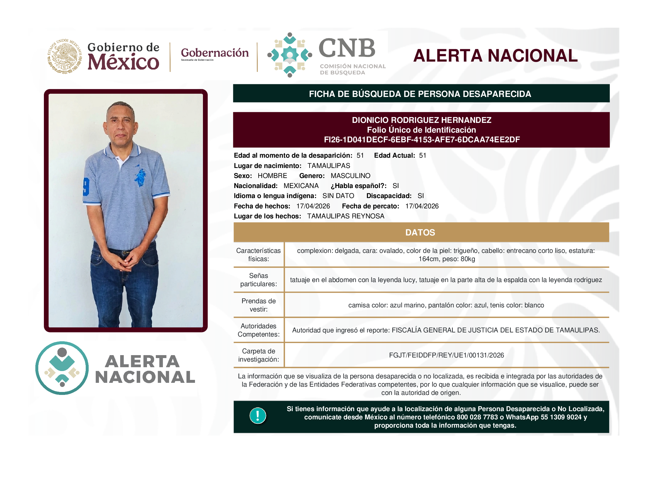 Dionicio Rodríguez Hernández