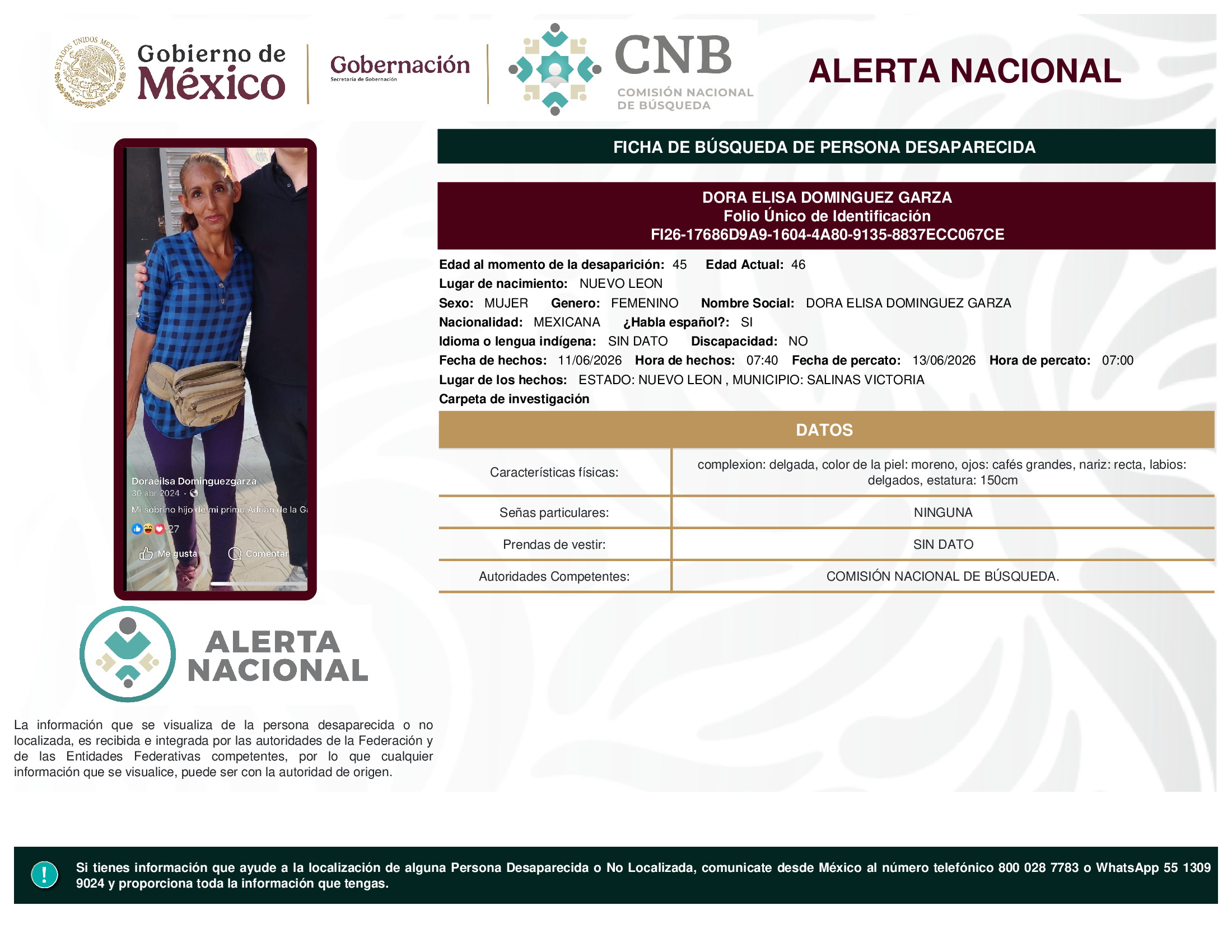 Dora Elisa Domínguez Garza