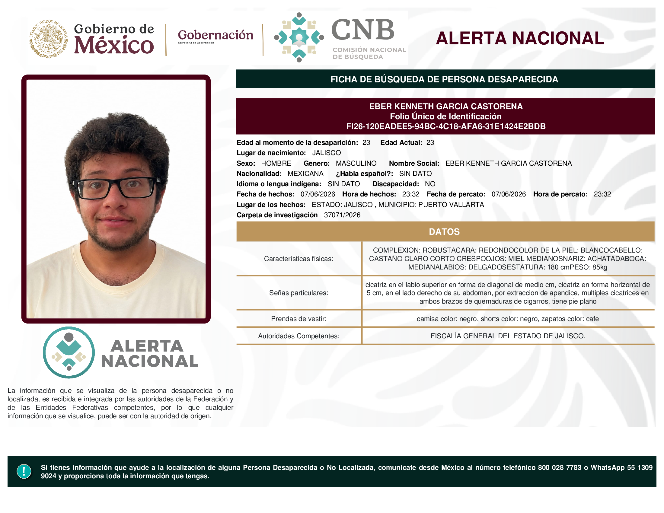 Eber Kenneth García Castorena