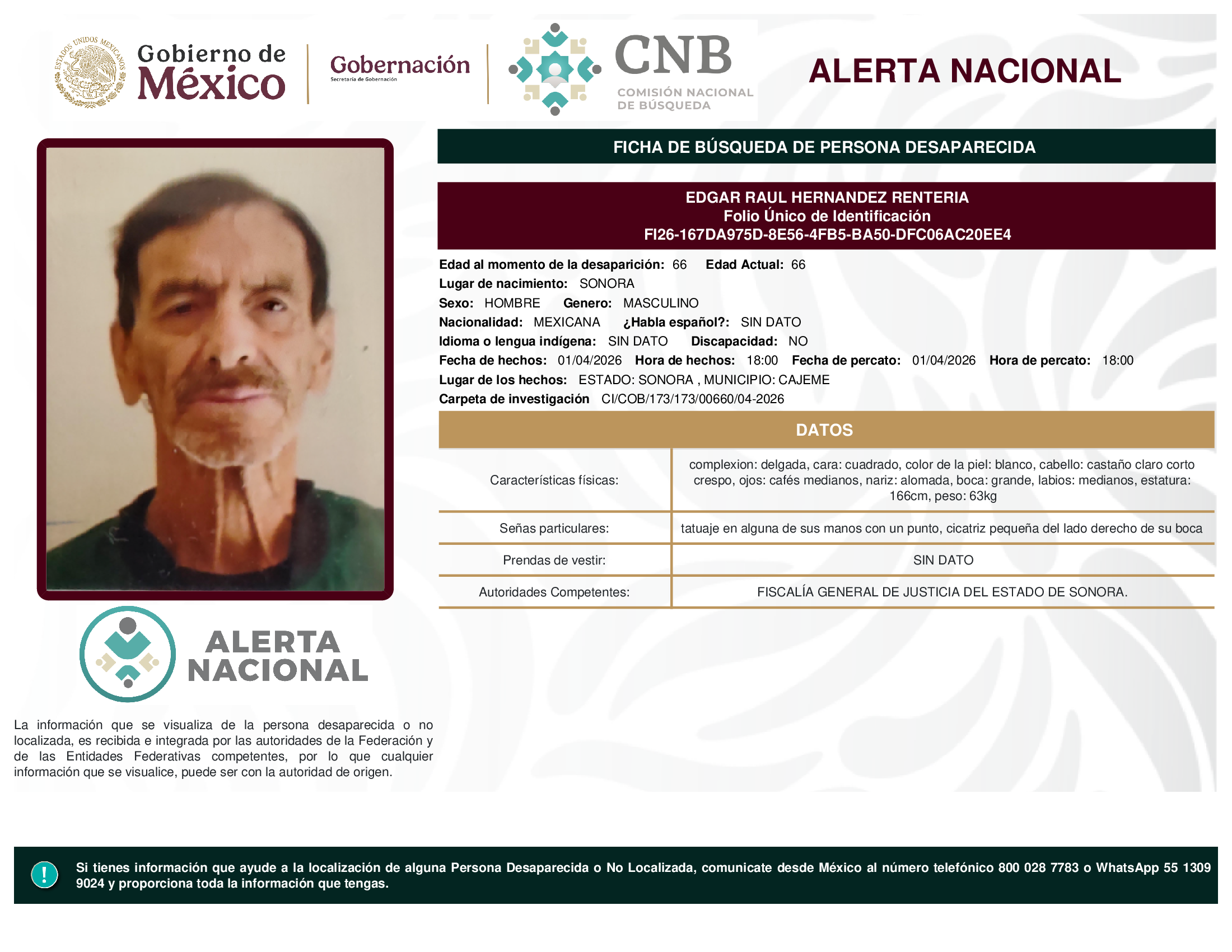 Edgar Raúl Hernández Renteria