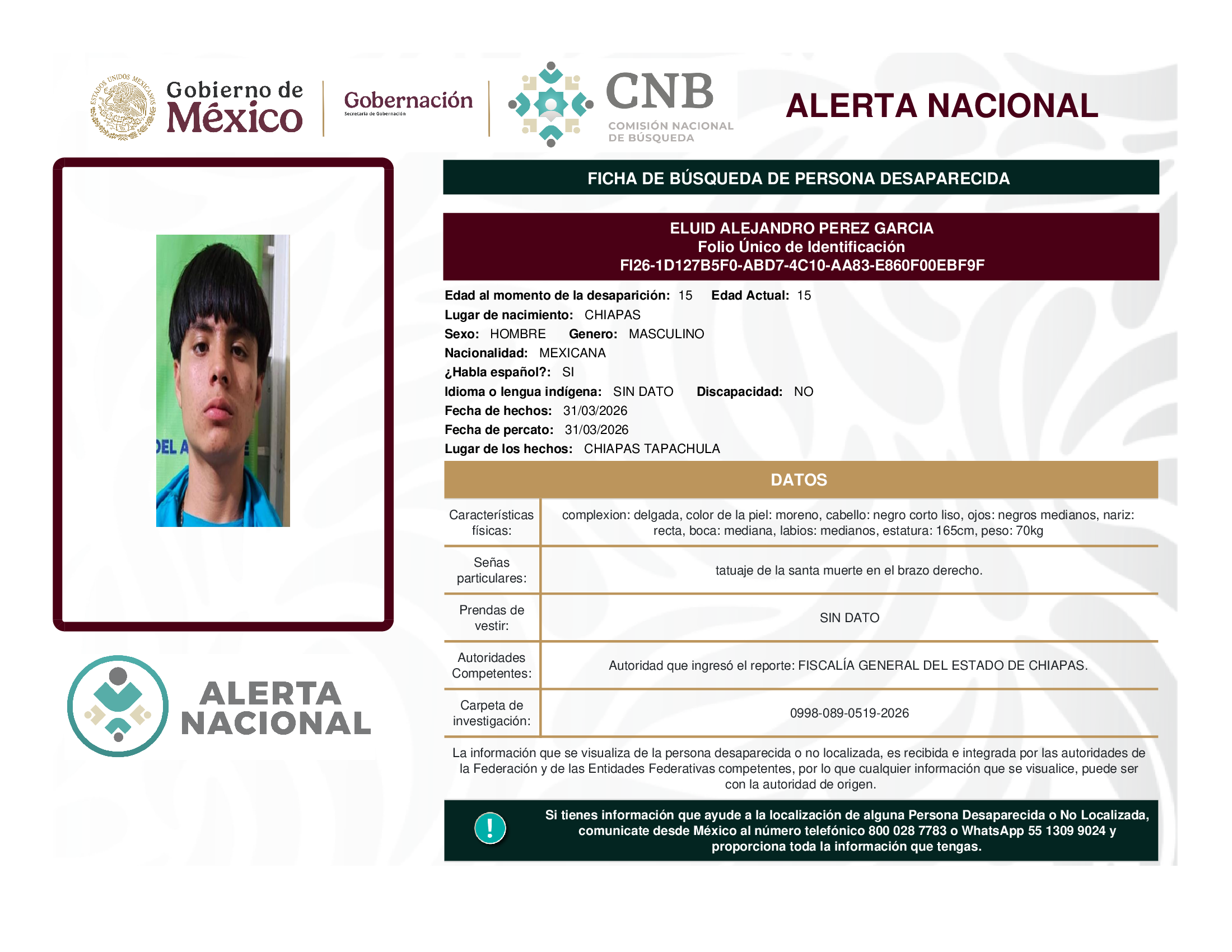Eluid Alejandro Pérez García