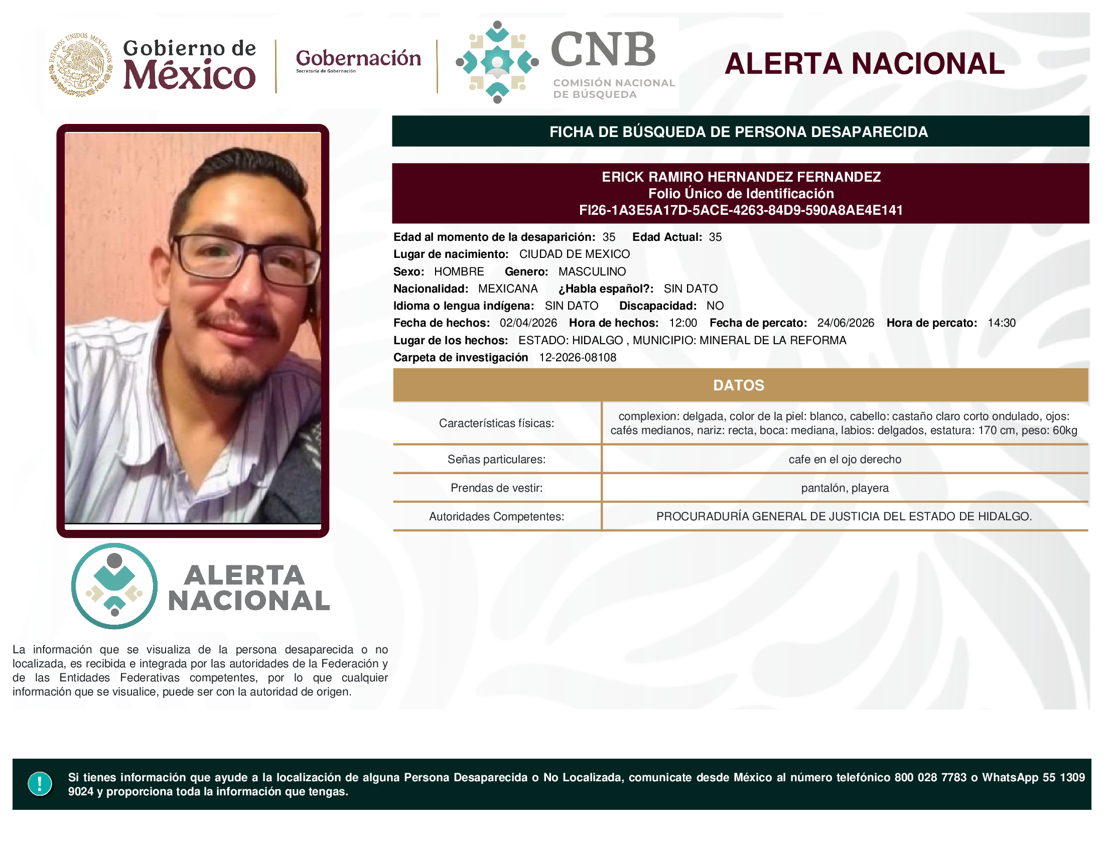 Erick Ramiro Hernández Fernández