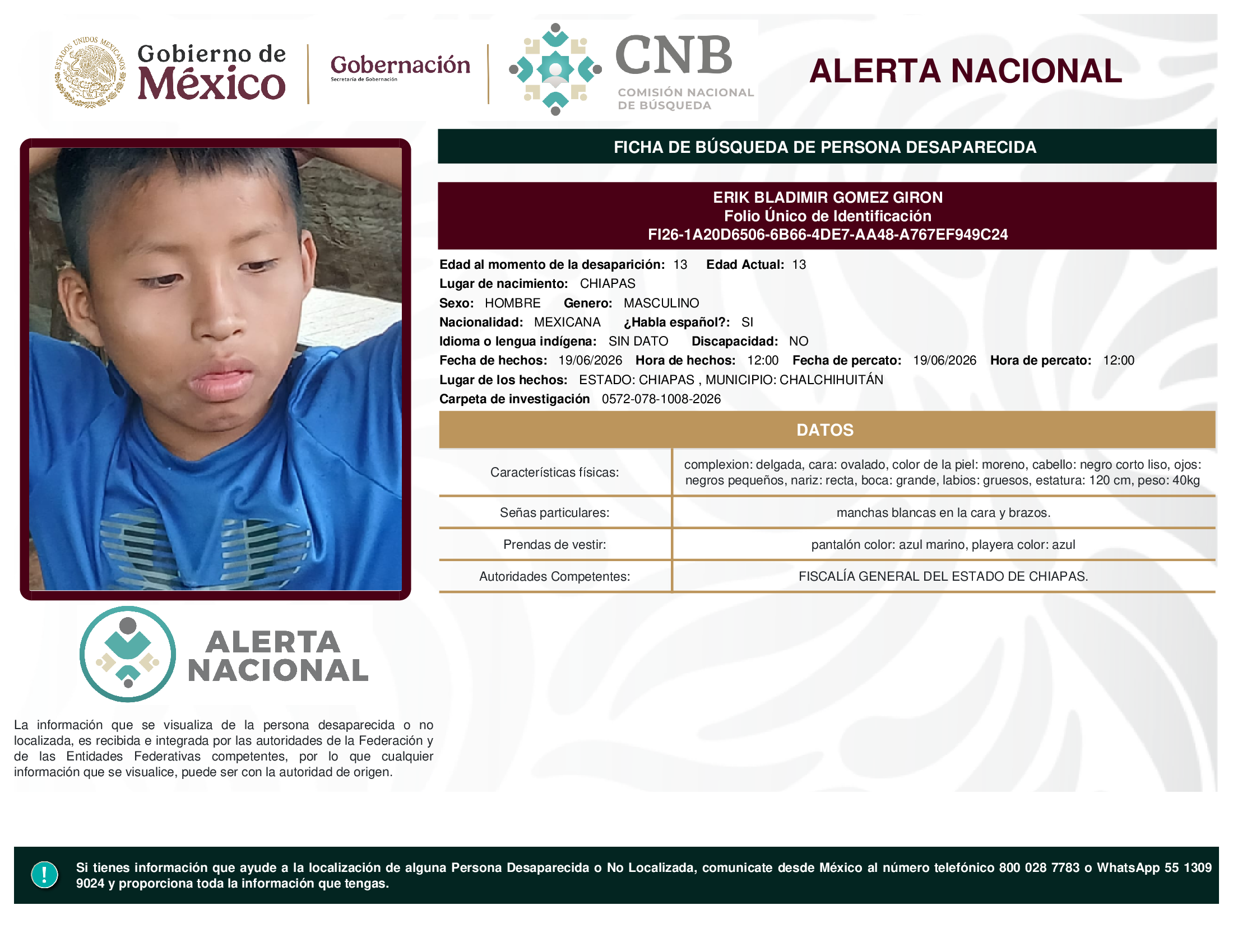 Erik Bladimir Gómez Giron