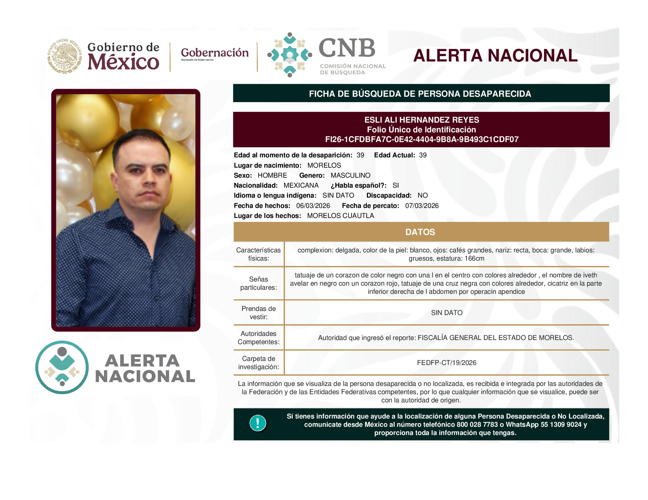 Esli Ali Hernández Reyes