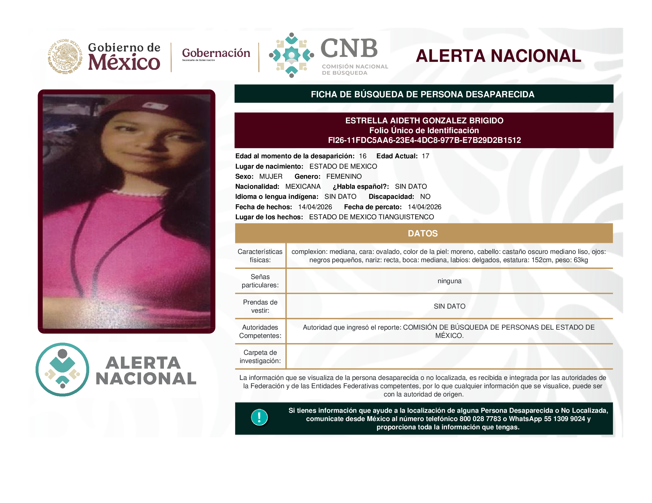 Estrella Aideth González Brigido