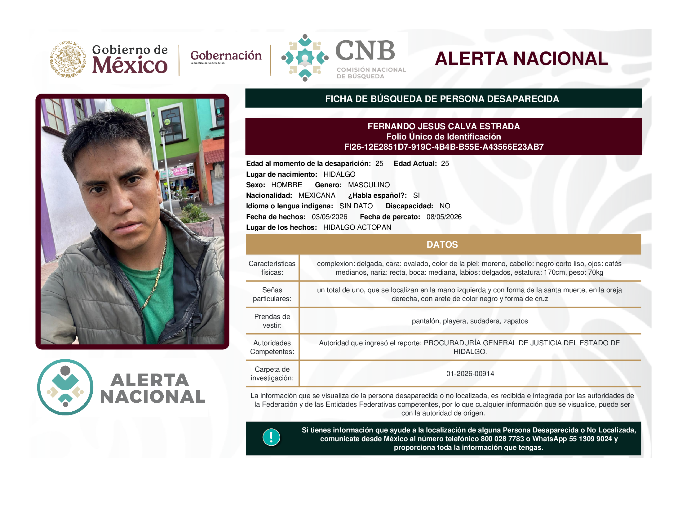 Fernando Jesús Calva Estrada