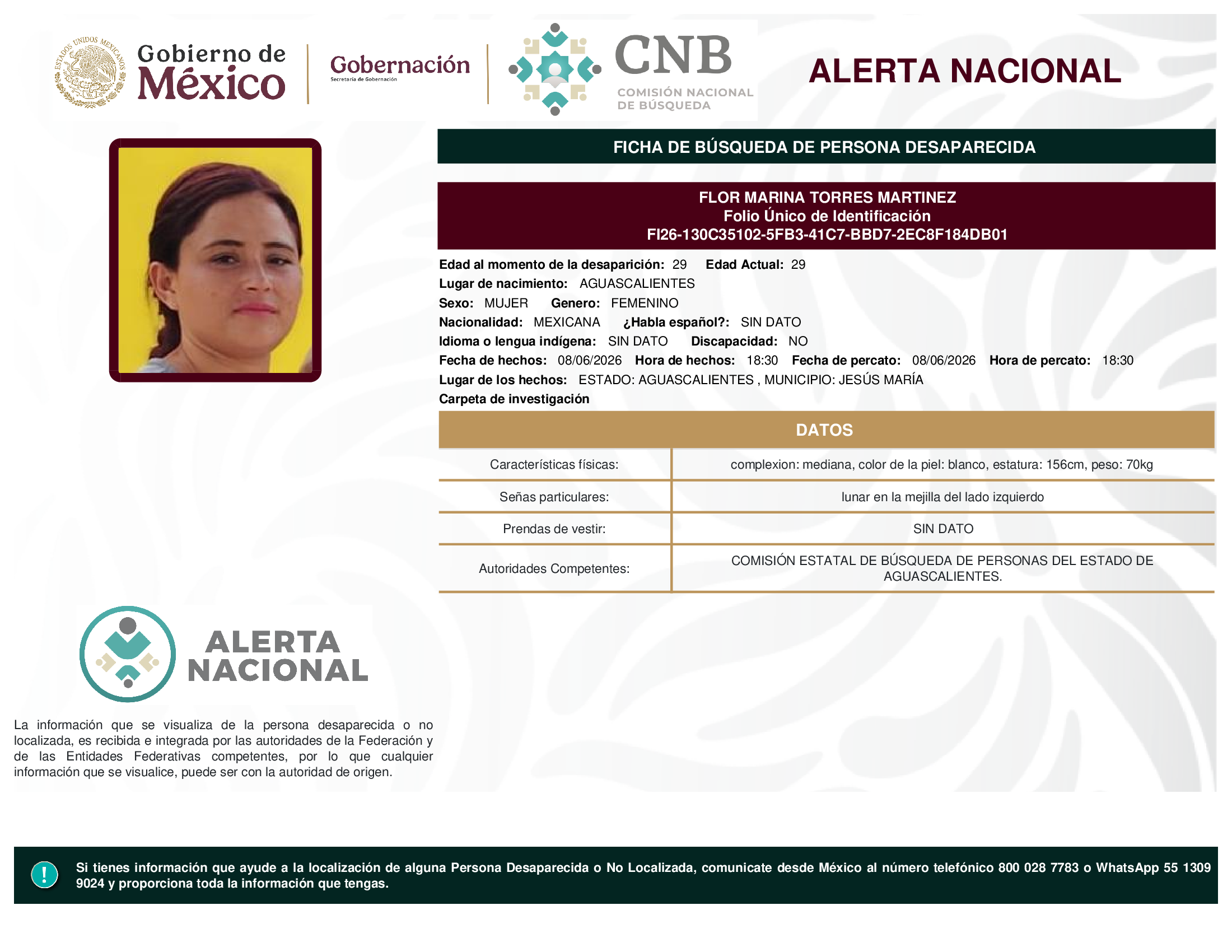 Flor Marina Torres Martínez