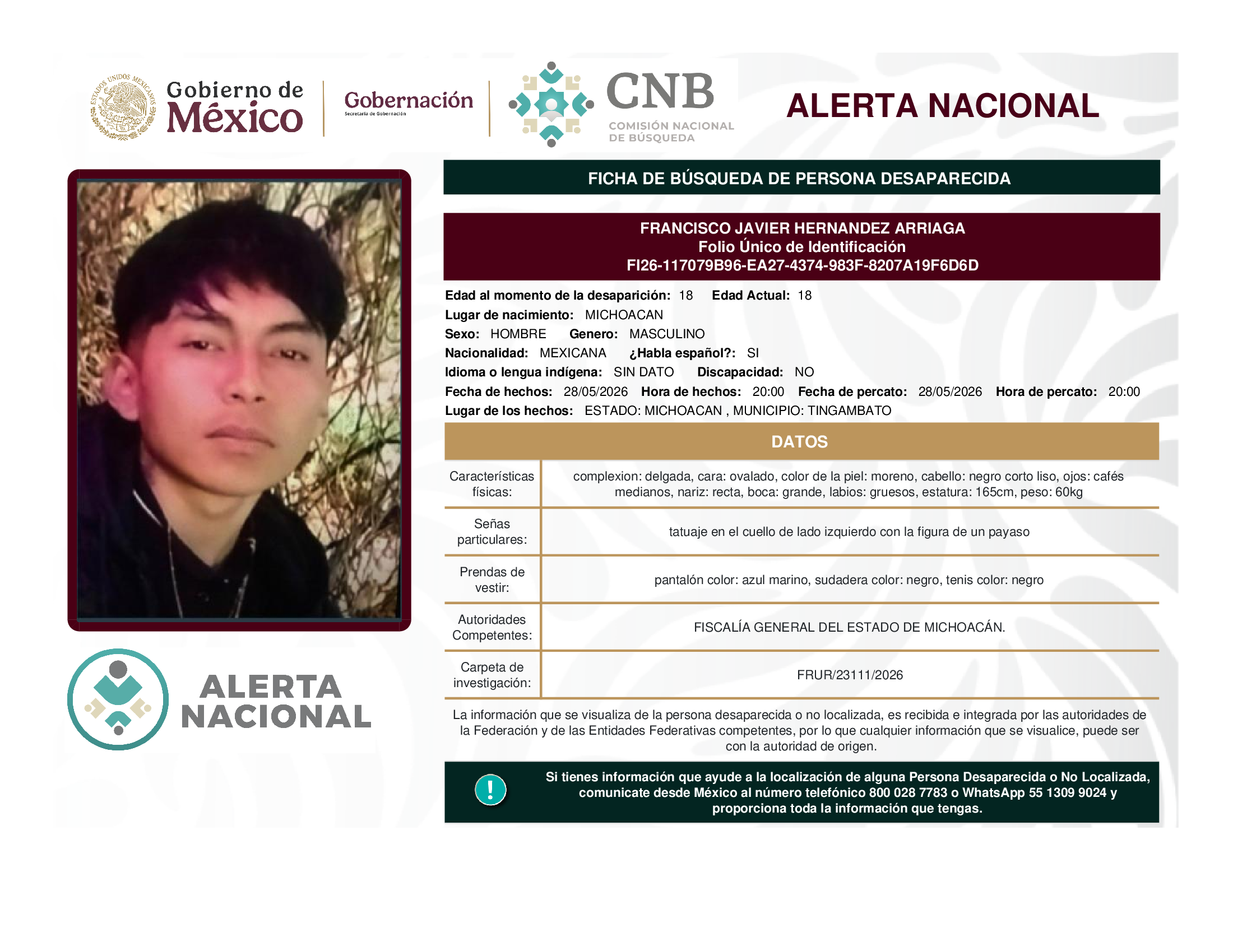 Francisco Javier Hernández Arriaga
