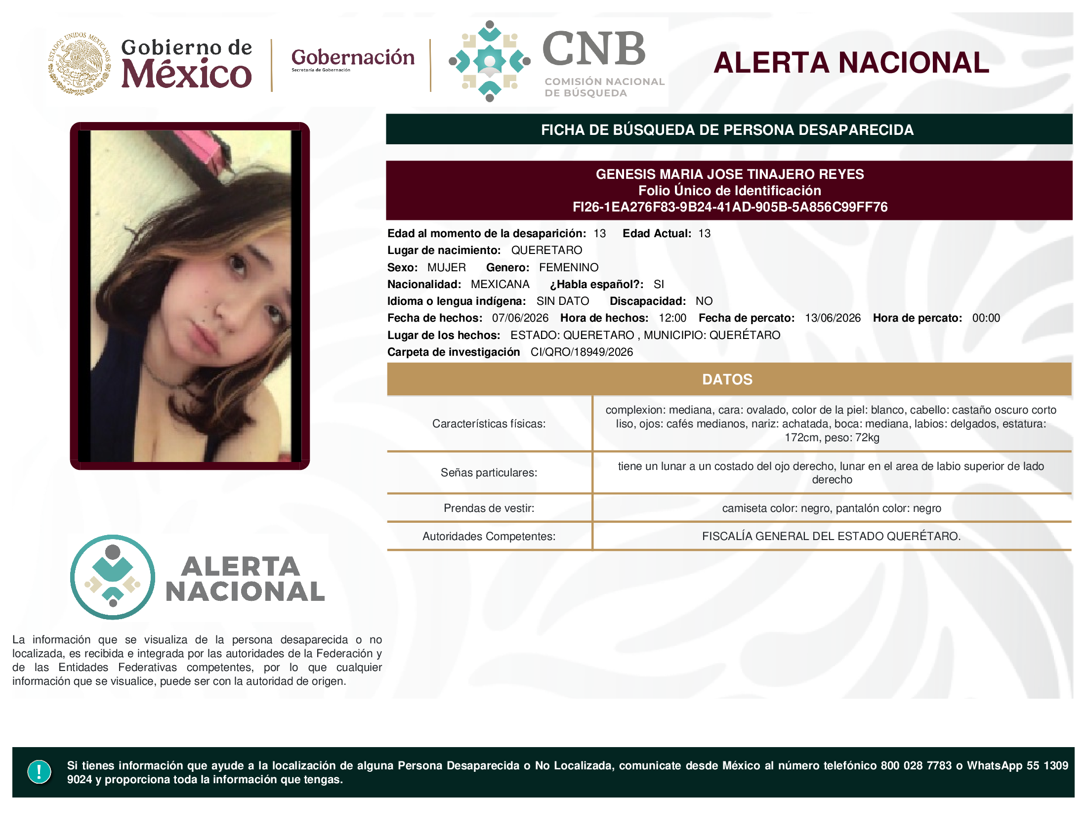 Genesis María José Tinajero Reyes