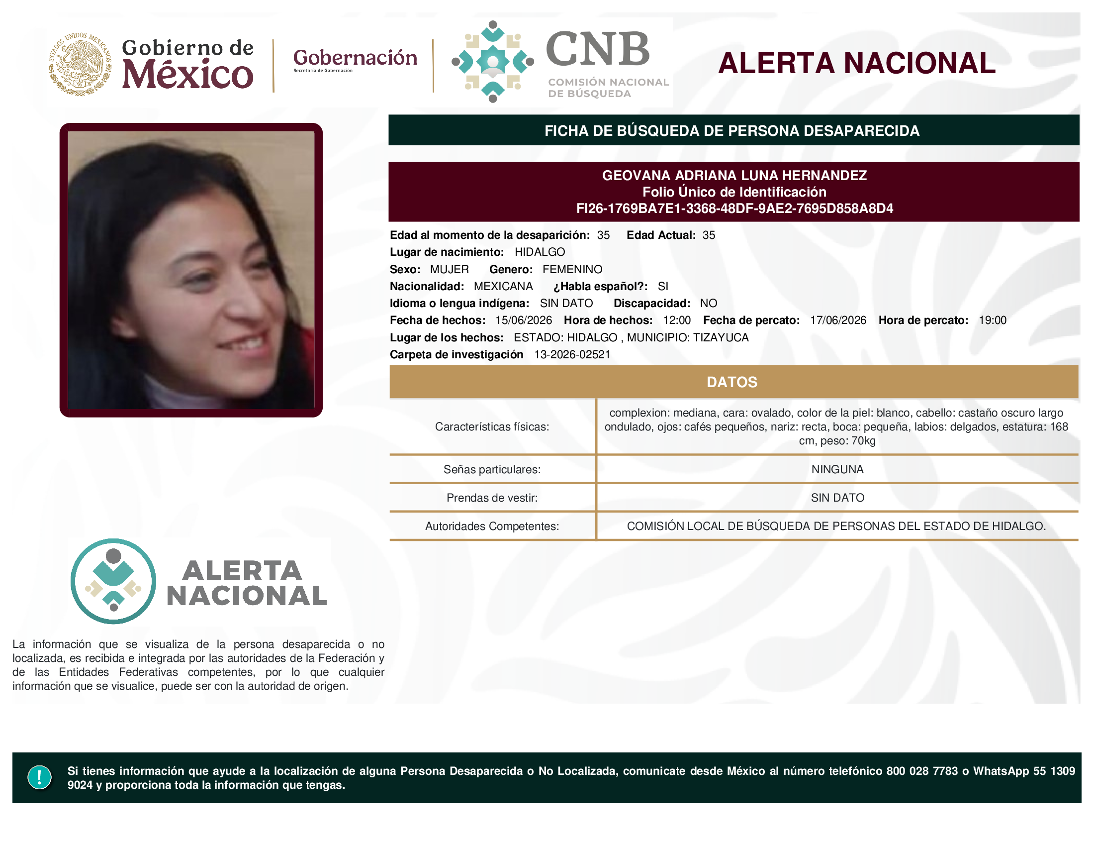 Geovana Adriana Luna Hernández
