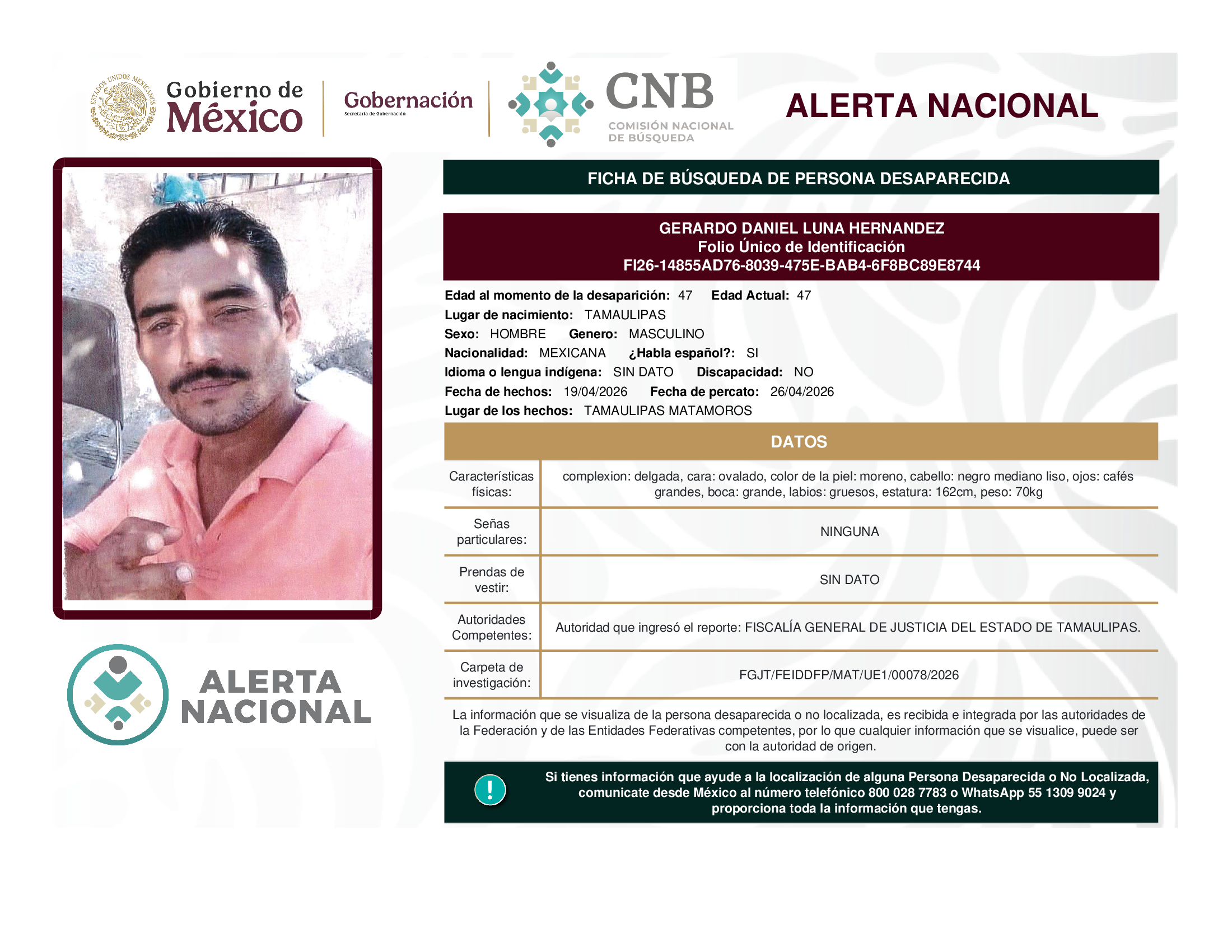 Gerardo Daniel Luna Hernández