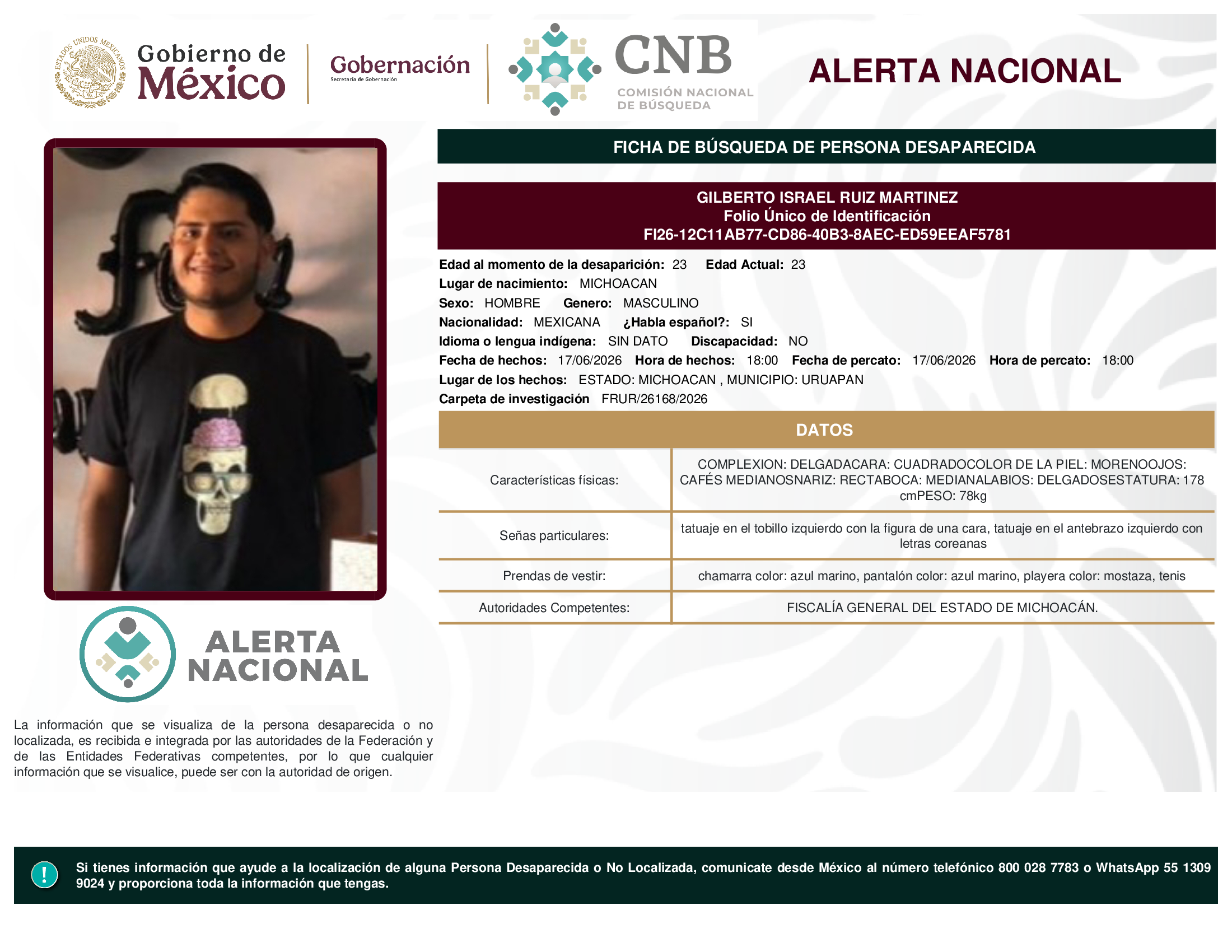Gilberto Israel Ruiz Martínez