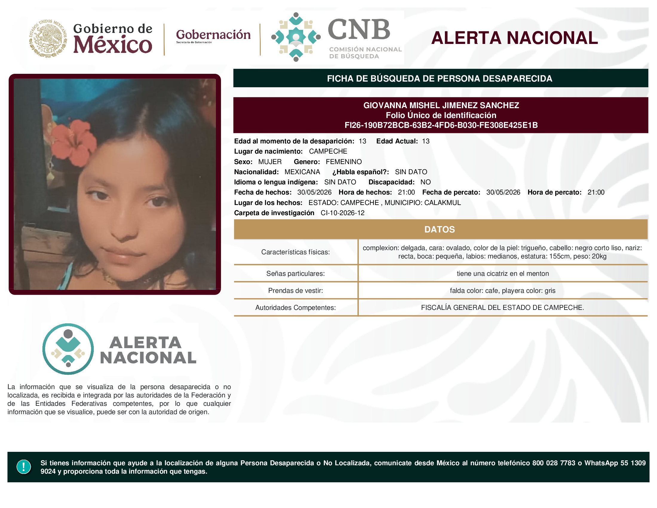 Giovanna Mishel Jiménez Sánchez