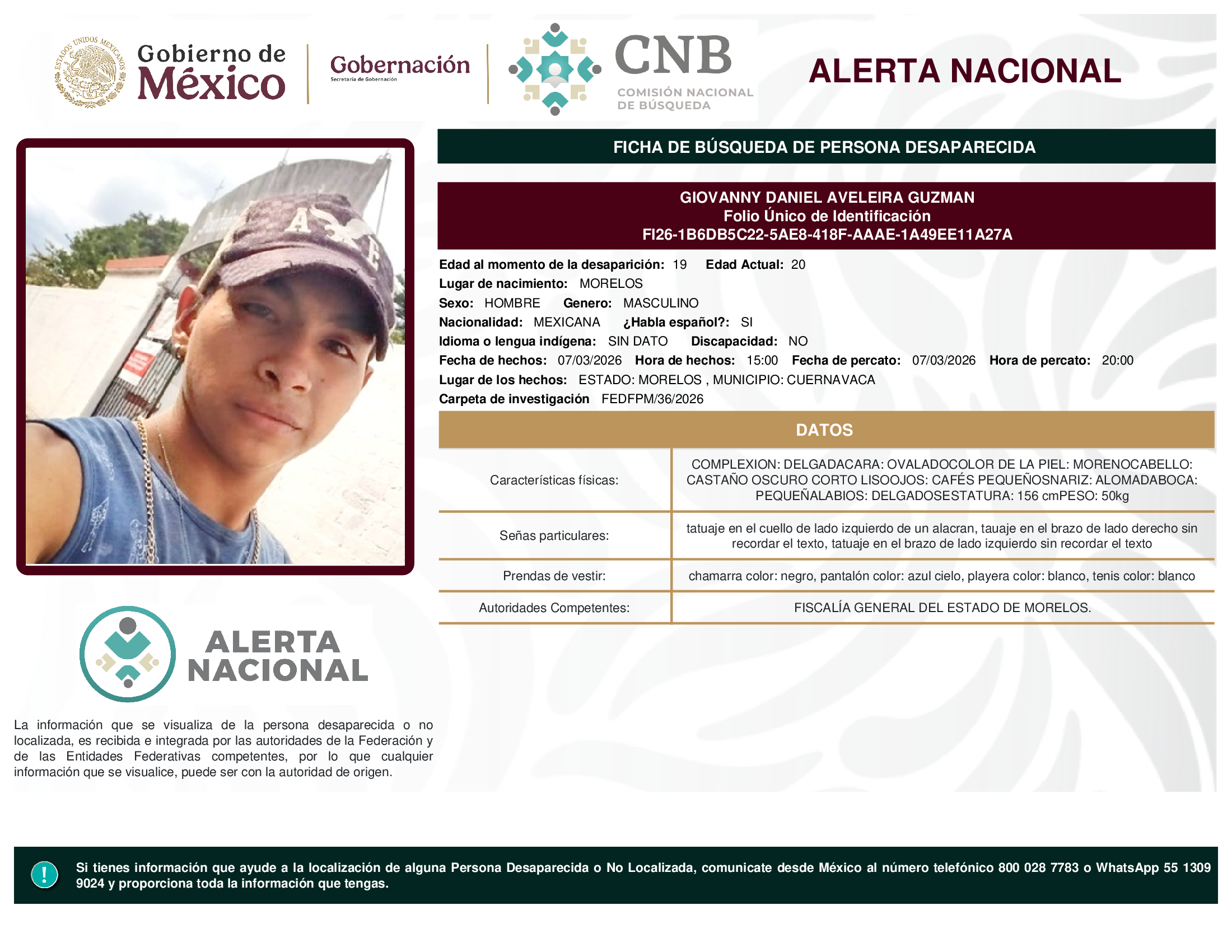 Giovanny Daniel Aveleira Guzmán
