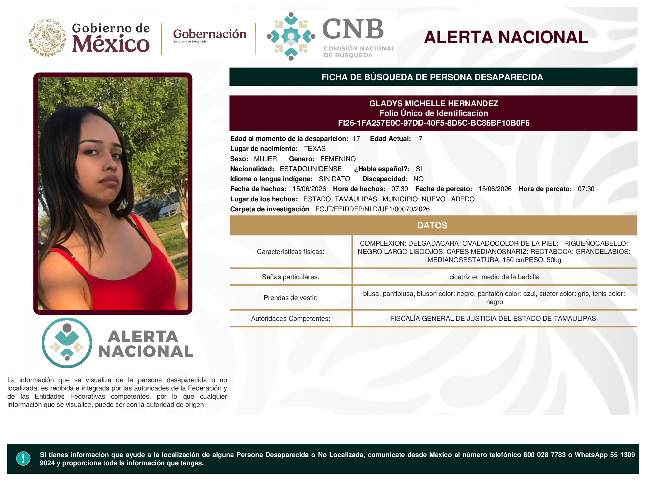 Gladys Michelle Hernández