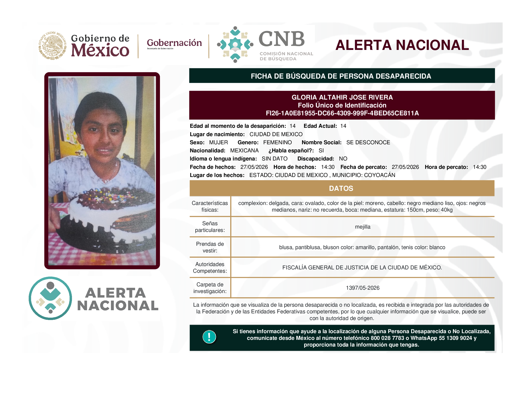 Gloria Altahir José Rivera
