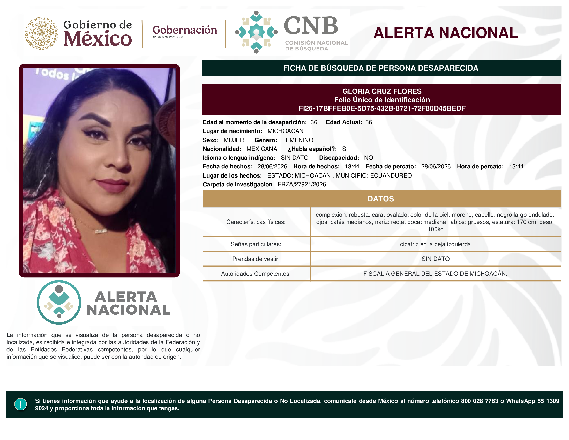 Gloria Cruz Flores