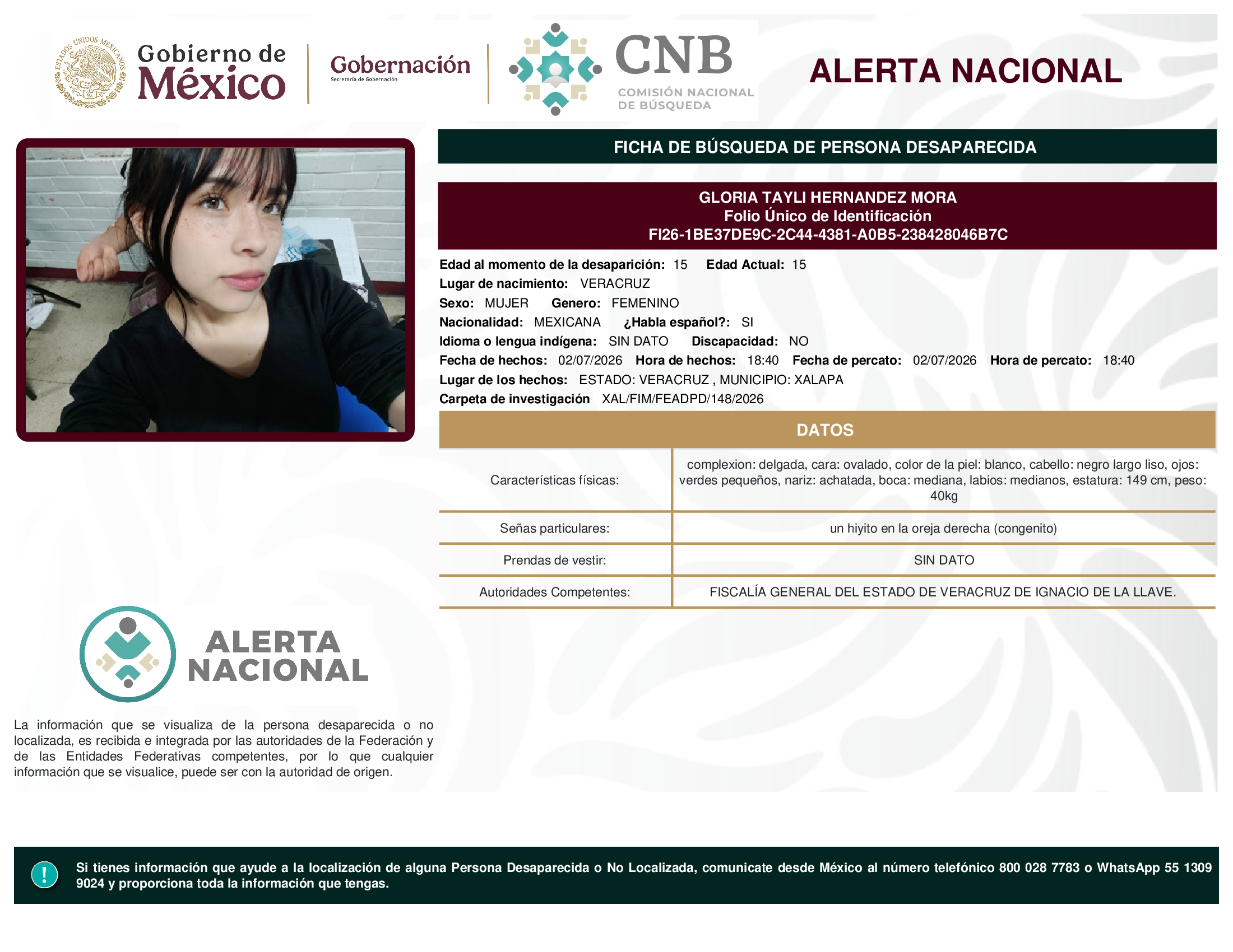 Gloria Tayli Hernández Mora
