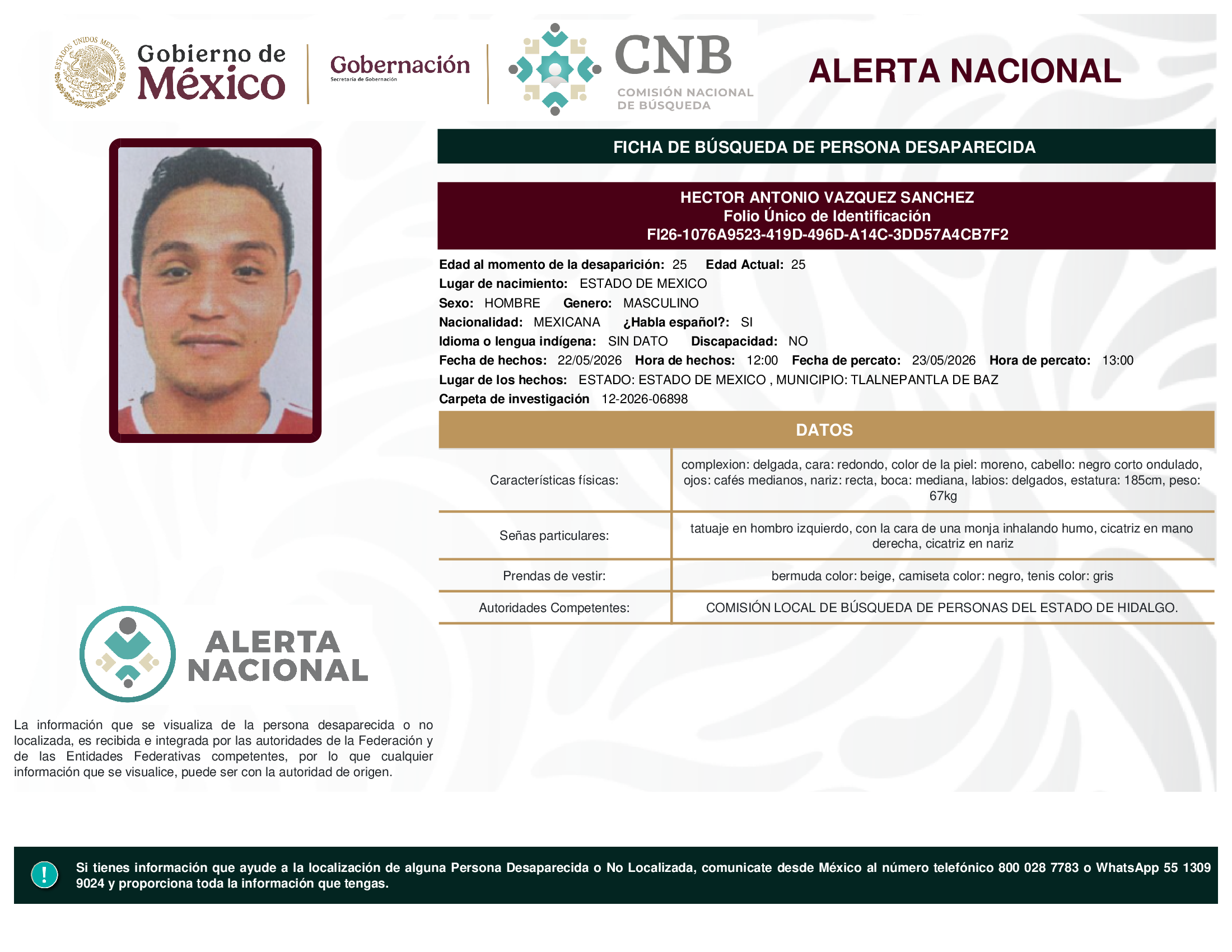 Héctor Antonio Vázquez Sánchez