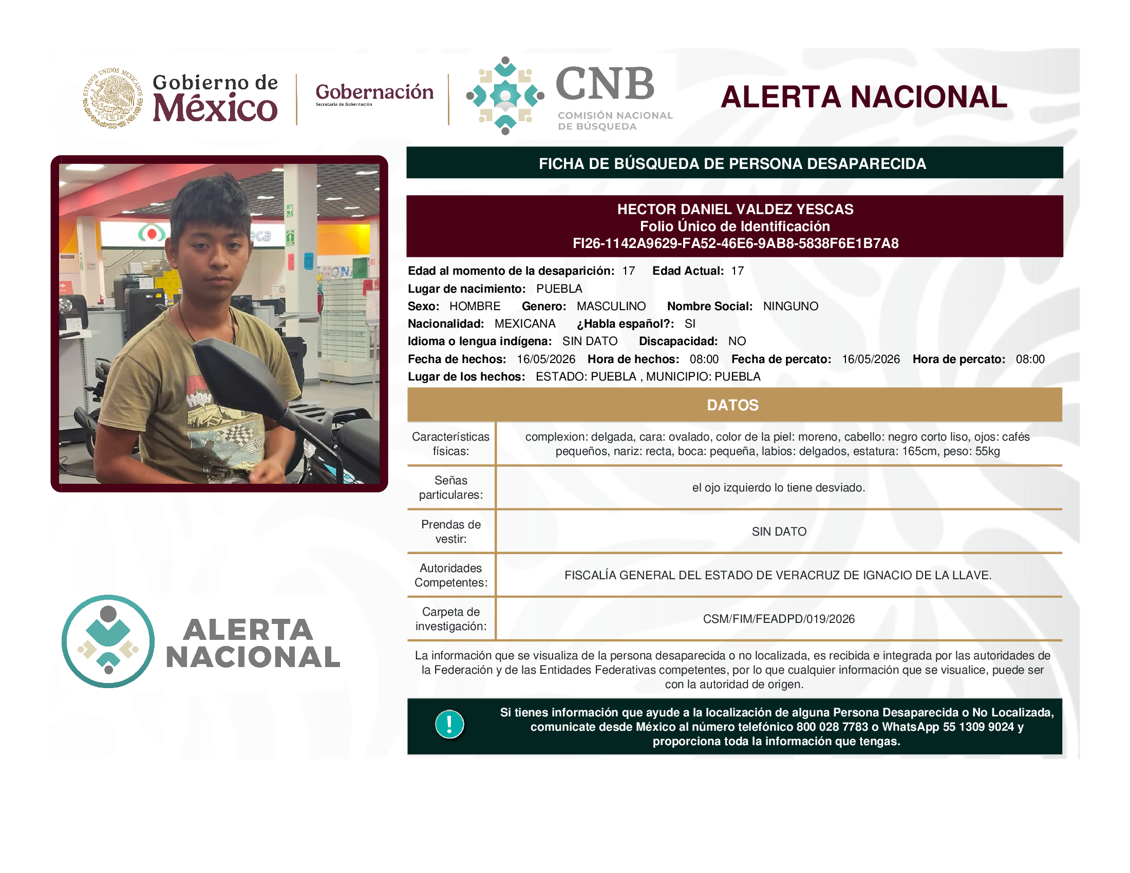 Héctor Daniel Valdez Yescas