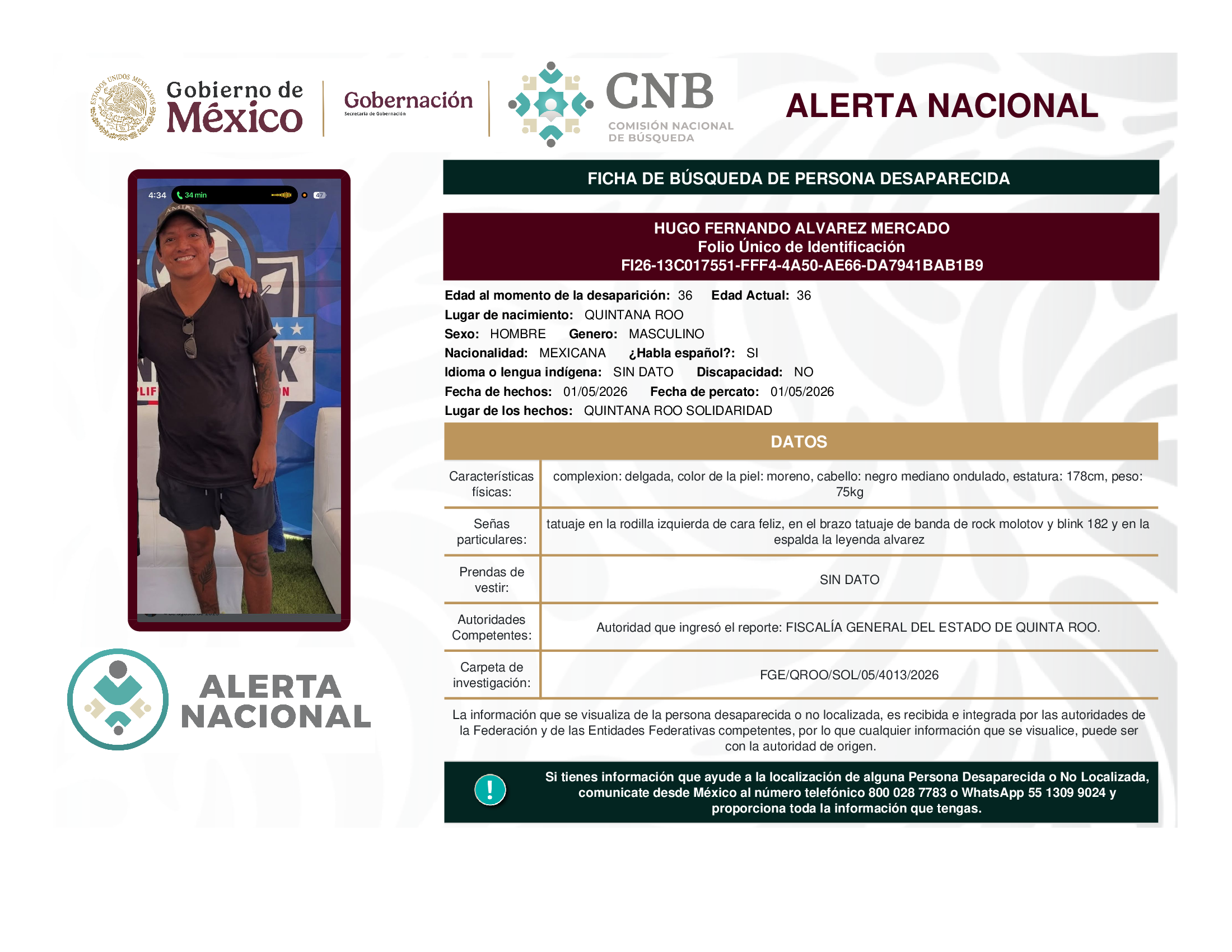 Hugo Fernando Álvarez Mercado