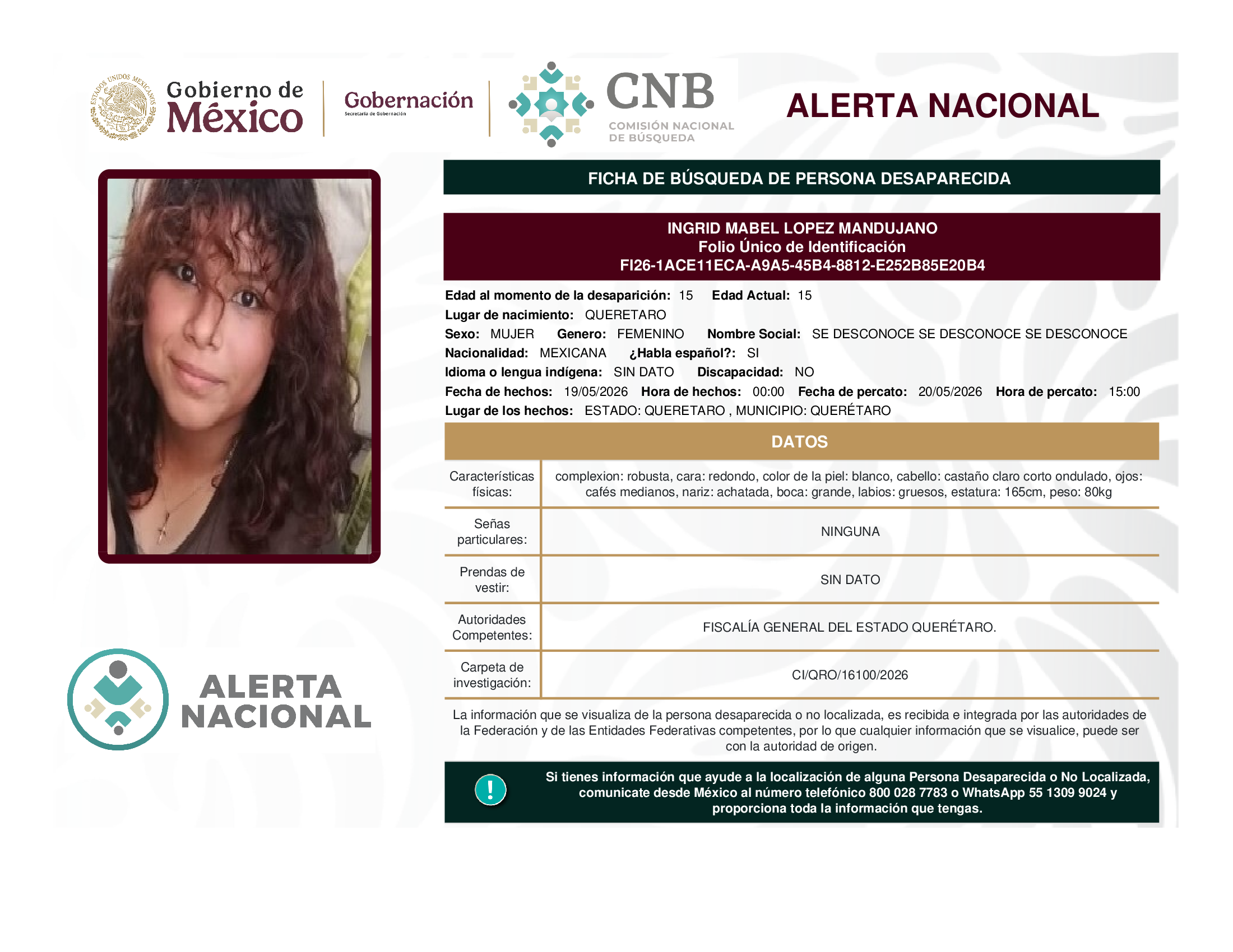 Ingrid Mabel López Mandujano
