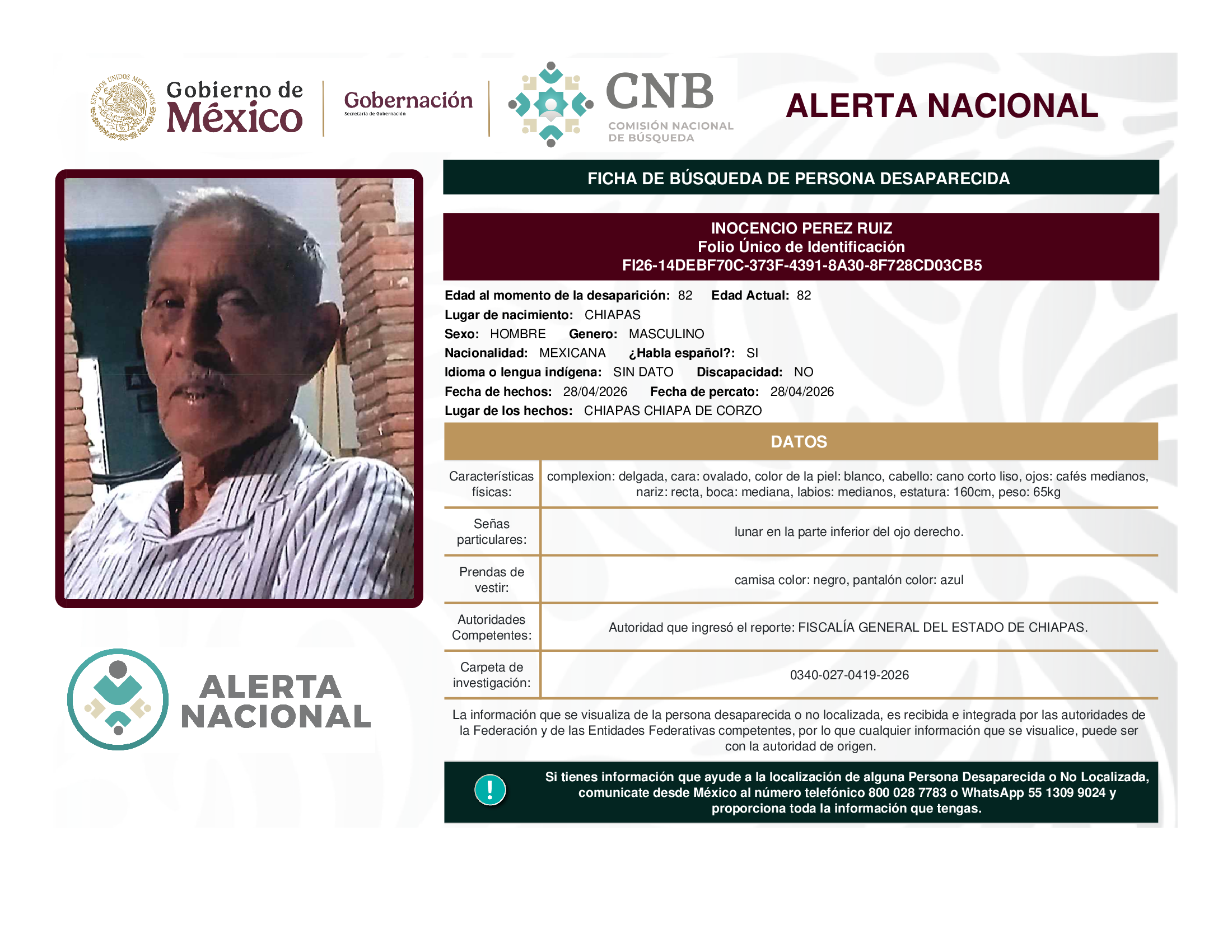 Inocencio Pérez Ruiz