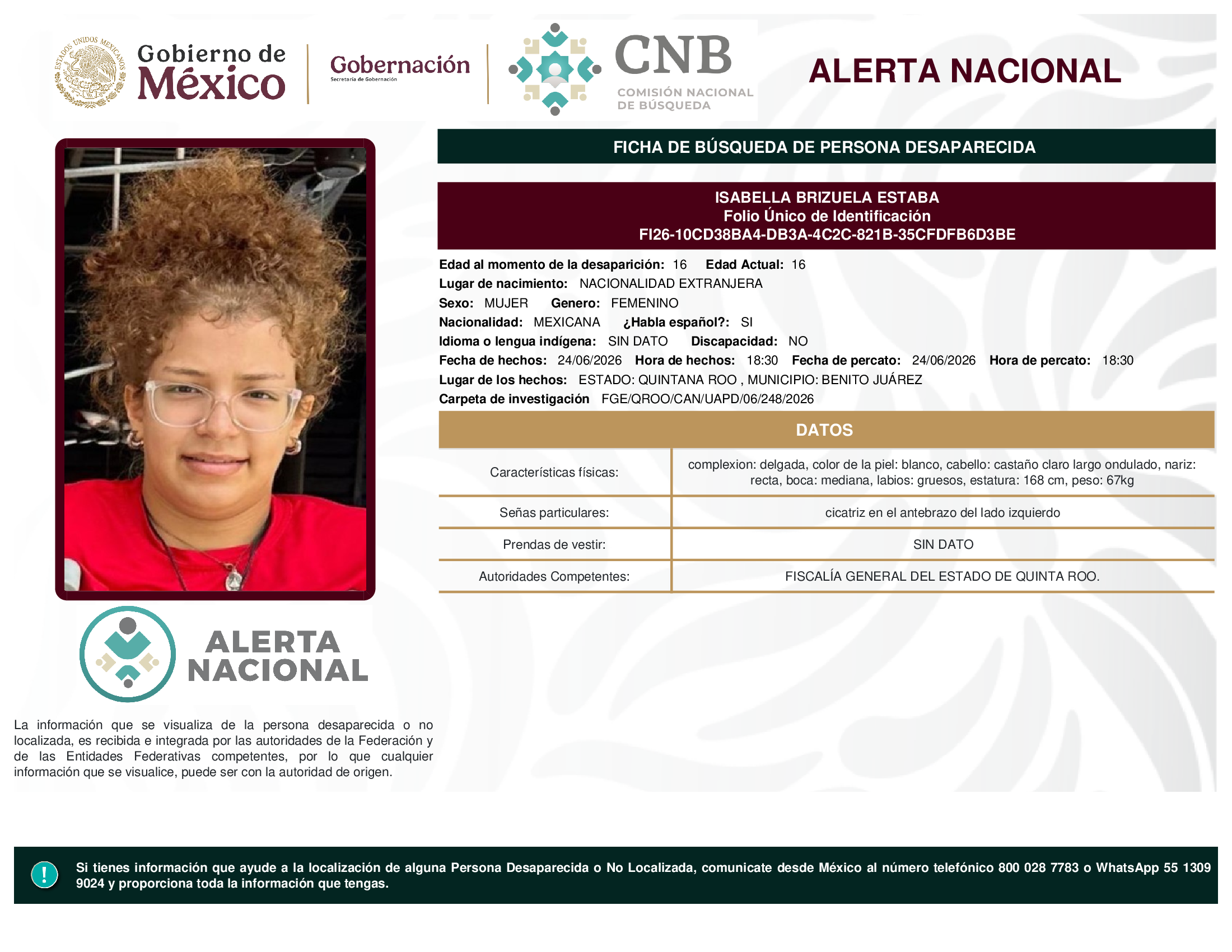 Isabella Brizuela Estaba