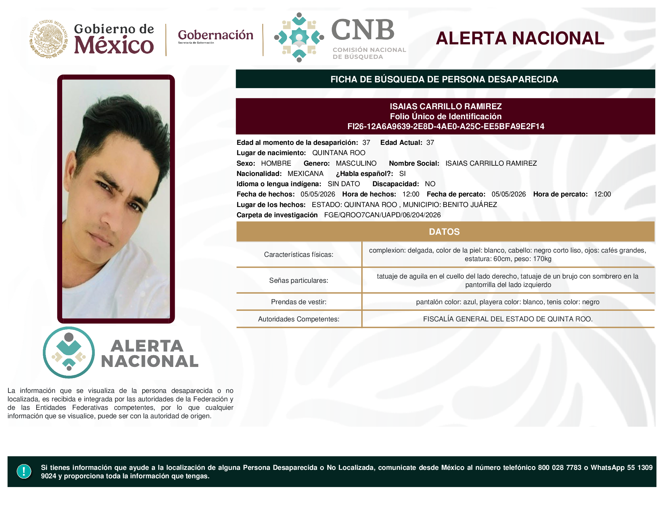 Isaias Carrillo Ramírez