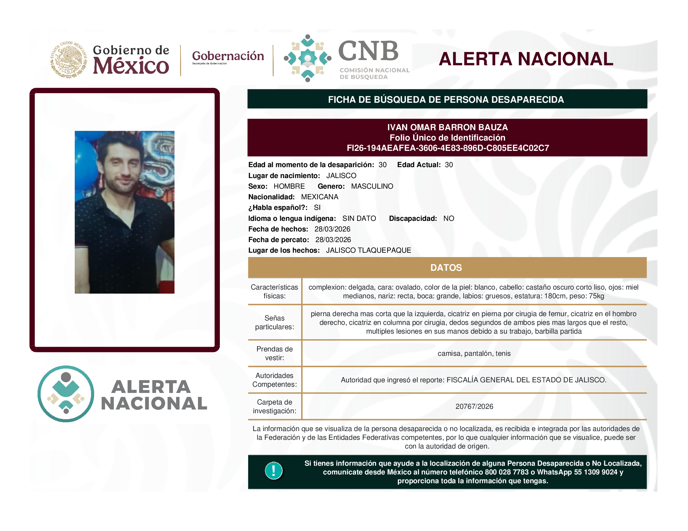 Ivan Omar Barron Bauza