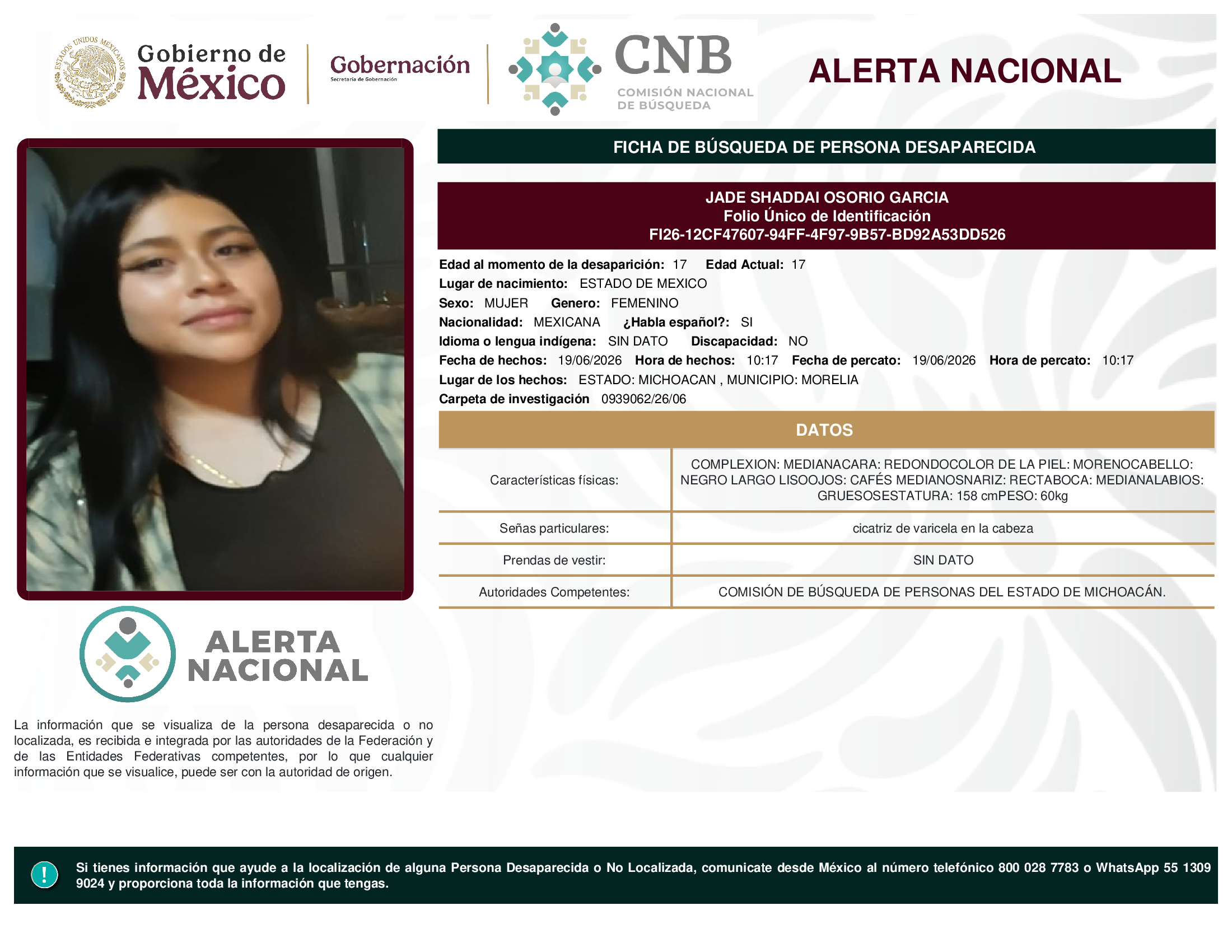 Jade Shaddai Osorio García
