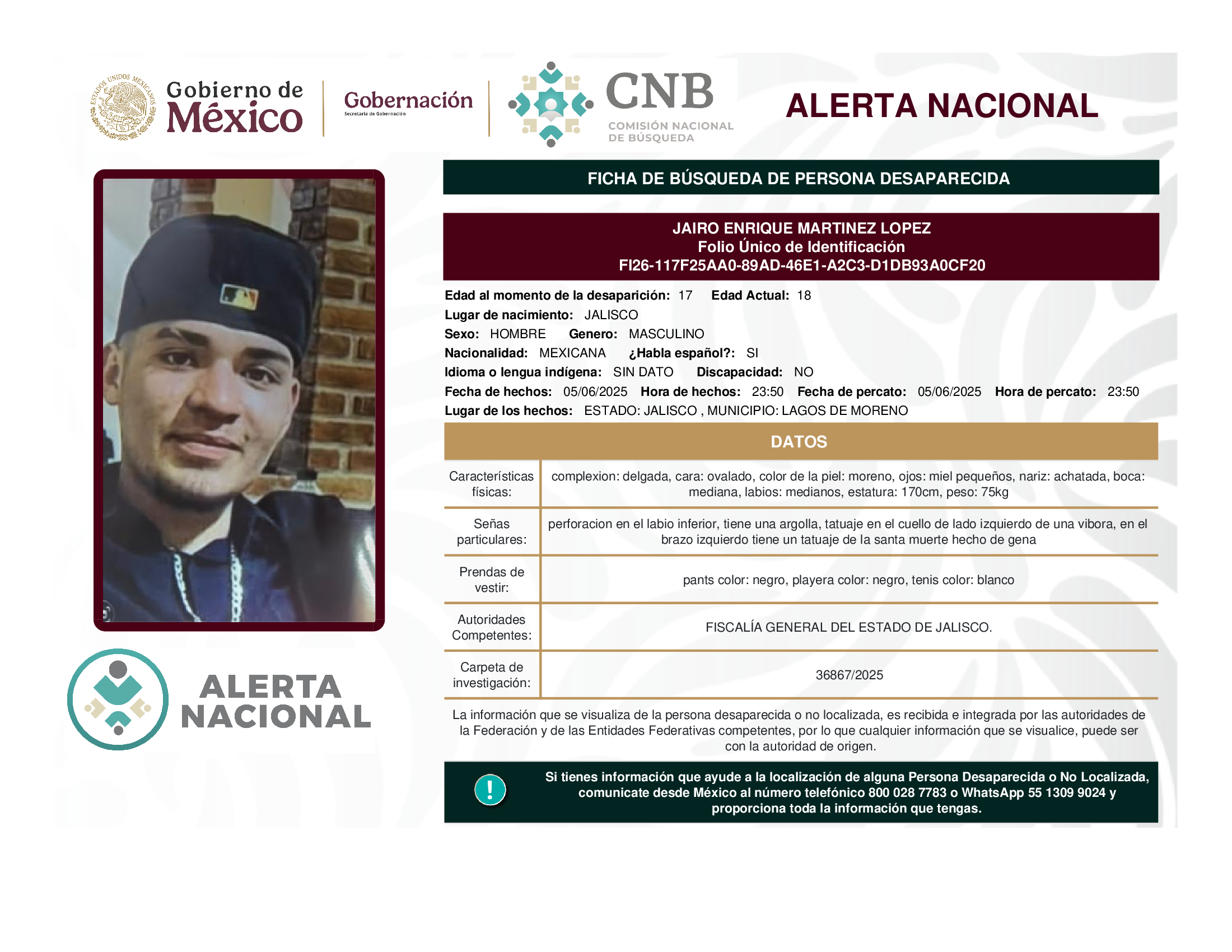 Jairo Enrique Martínez López
