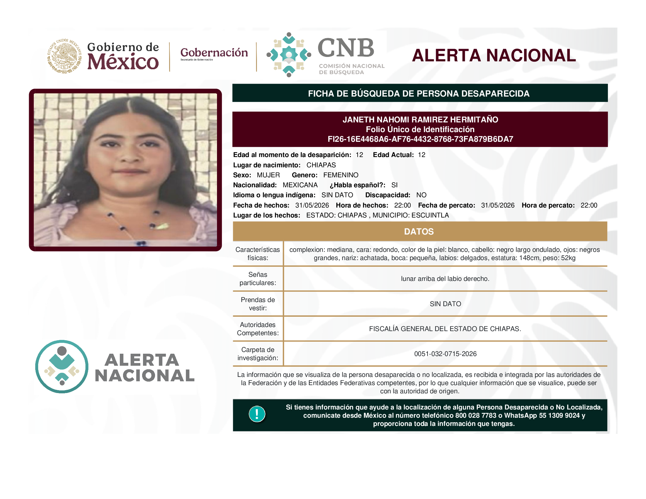 Janeth Nahomi Ramírez Hermitaño
