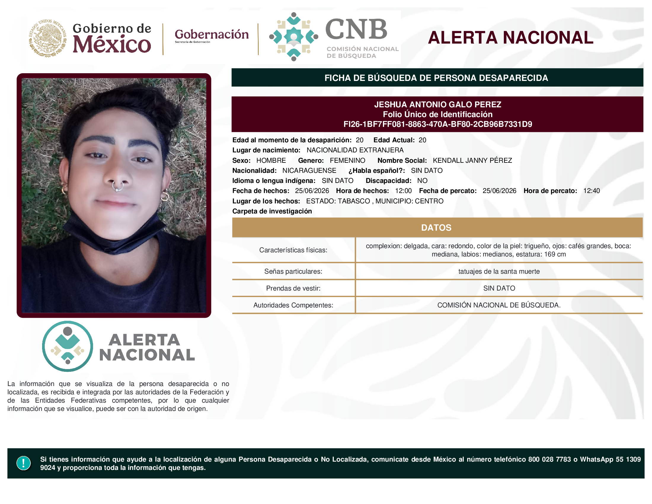 Jeshua Antonio Galo Pérez