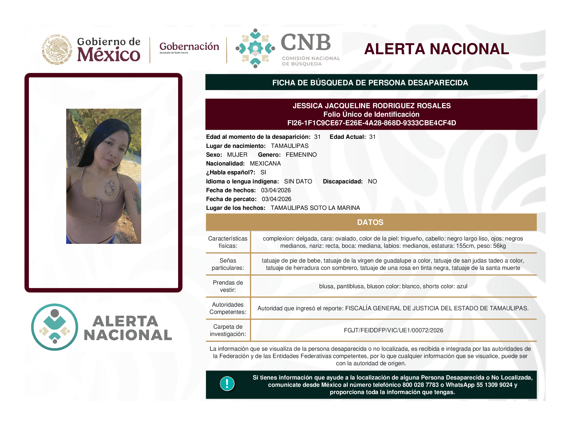 Jessica Jacqueline Rodríguez Rosales