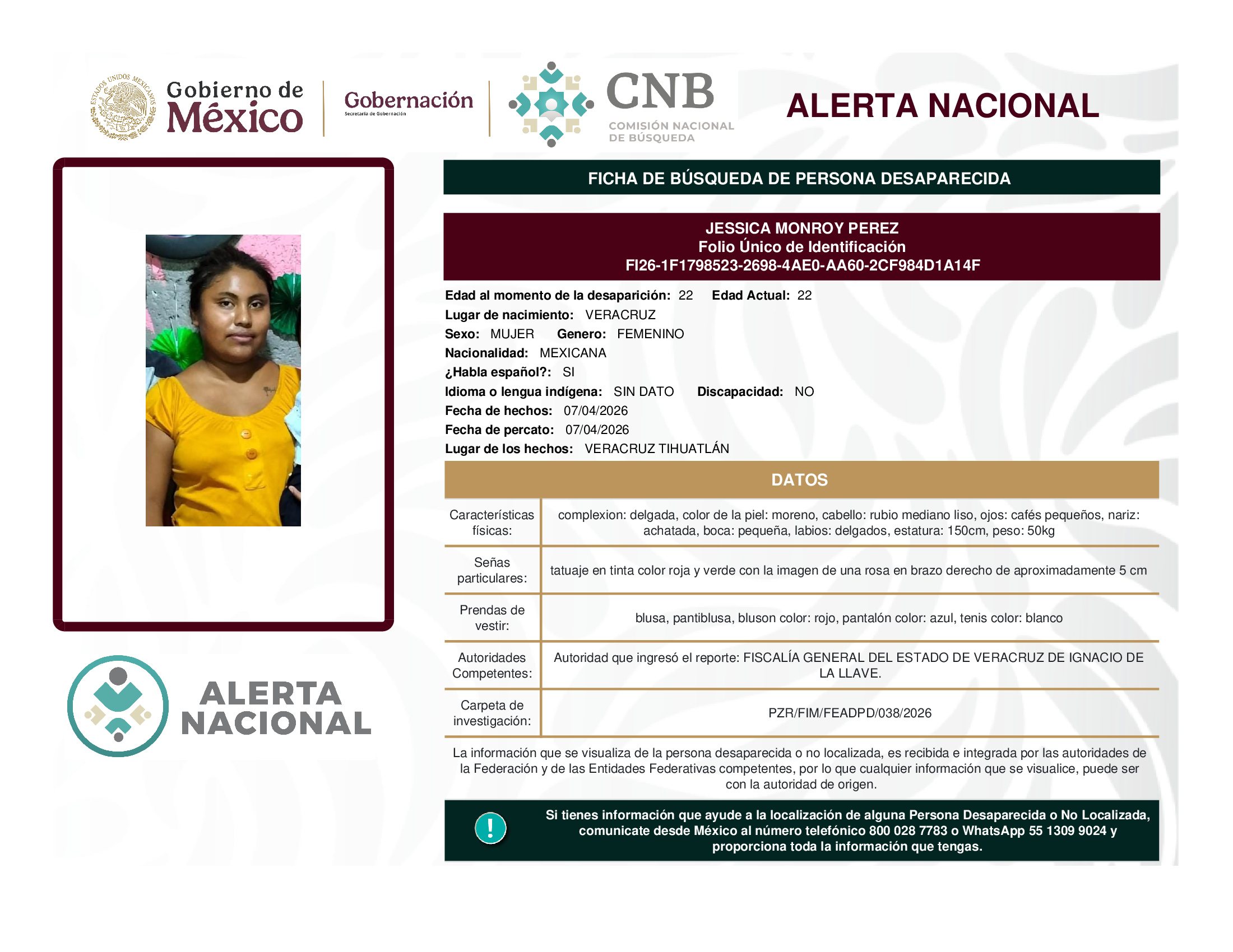 Jessica Monroy Pérez