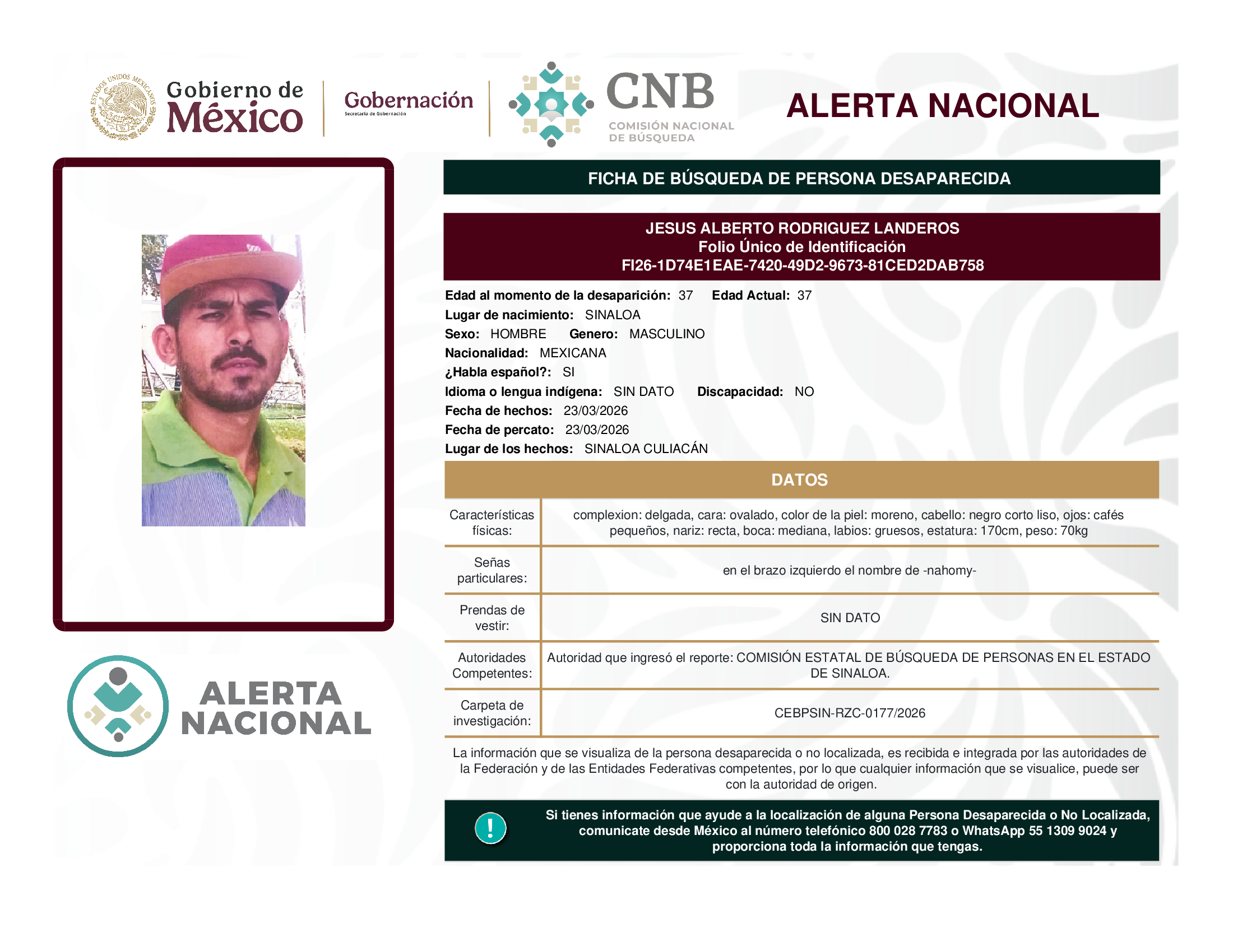 Jesús Alberto Rodríguez Landeros