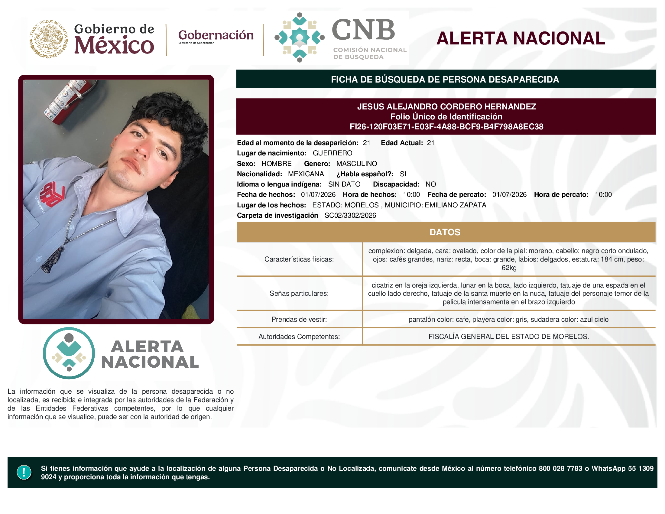 Jesús Alejandro Cordero Hernández