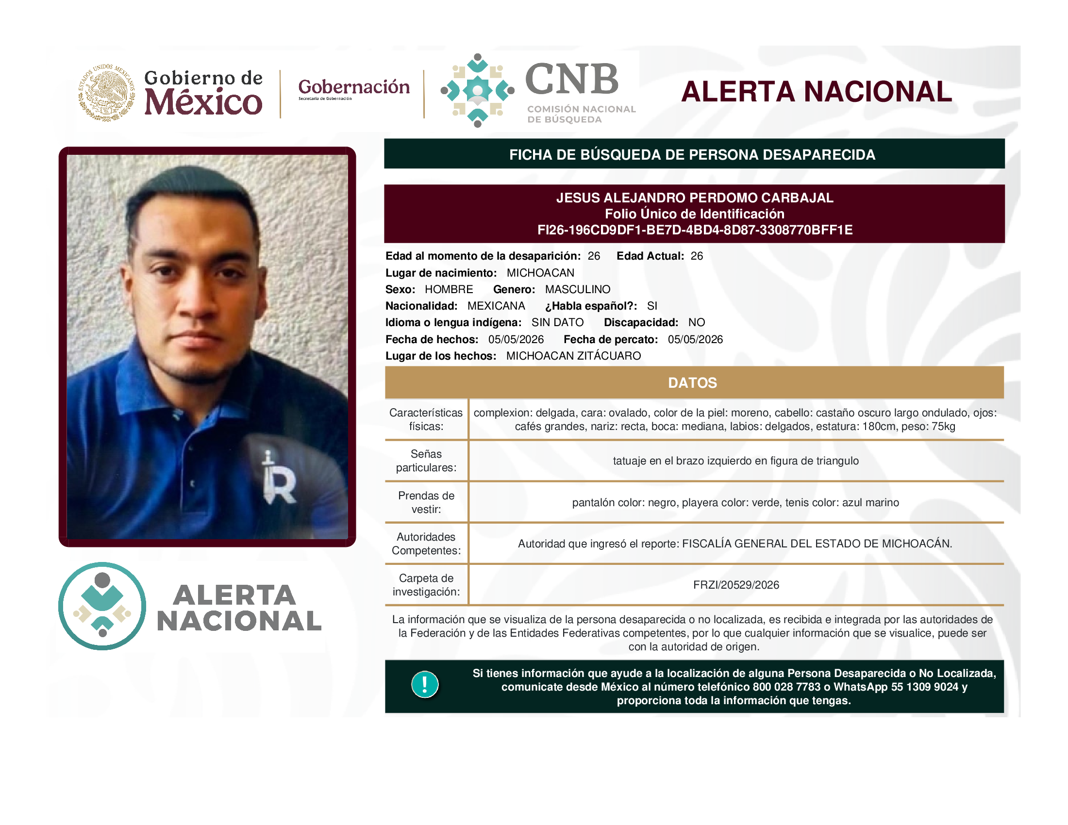 Jesús Alejandro Perdomo Carbajal