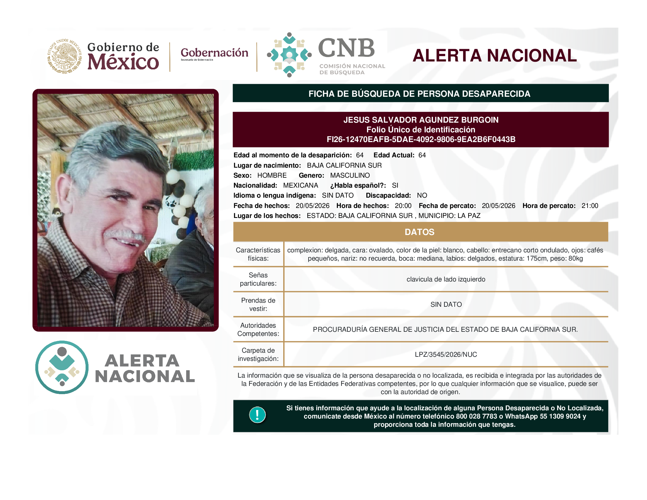 Jesús Salvador Agundez Burgoin
