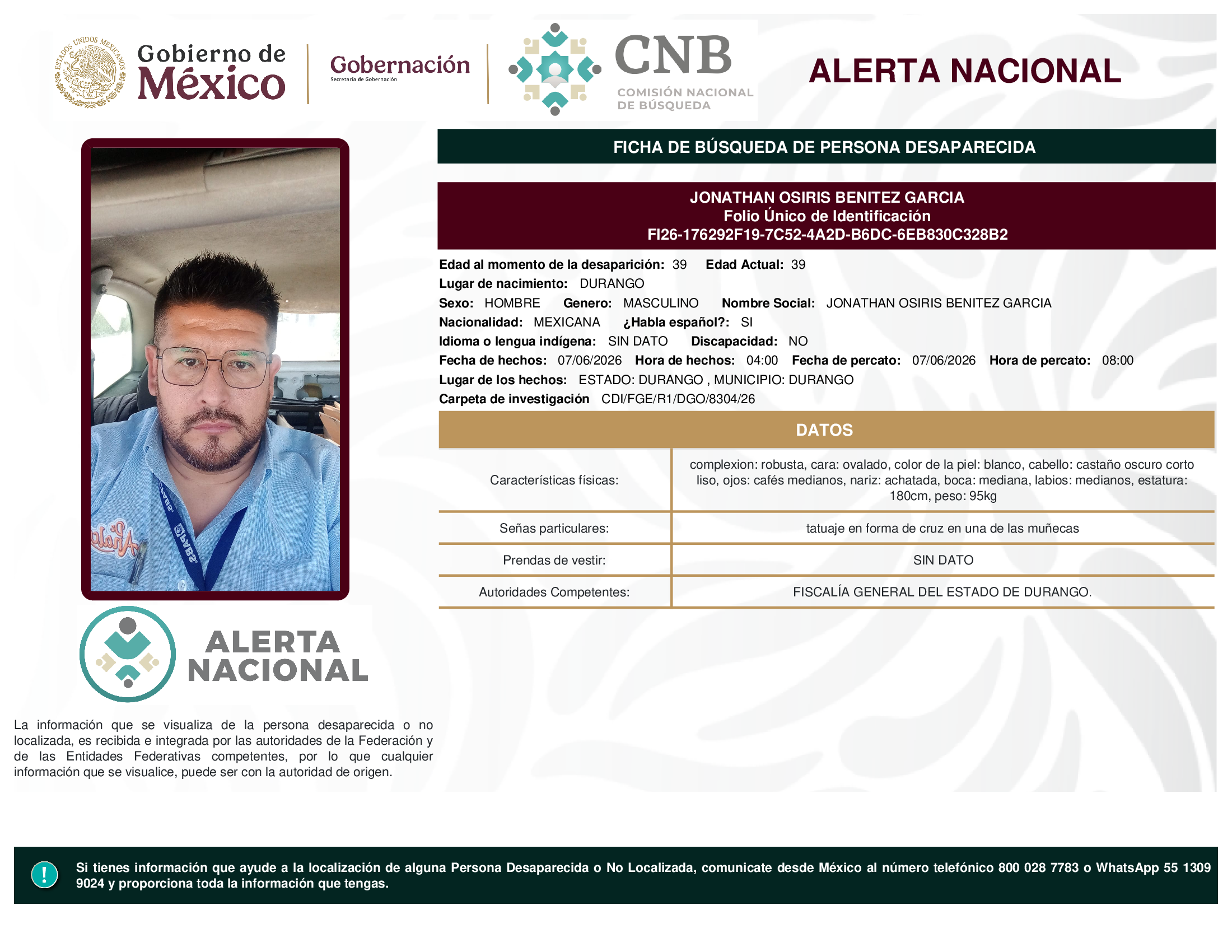 Jonathan Osiris Benitez García