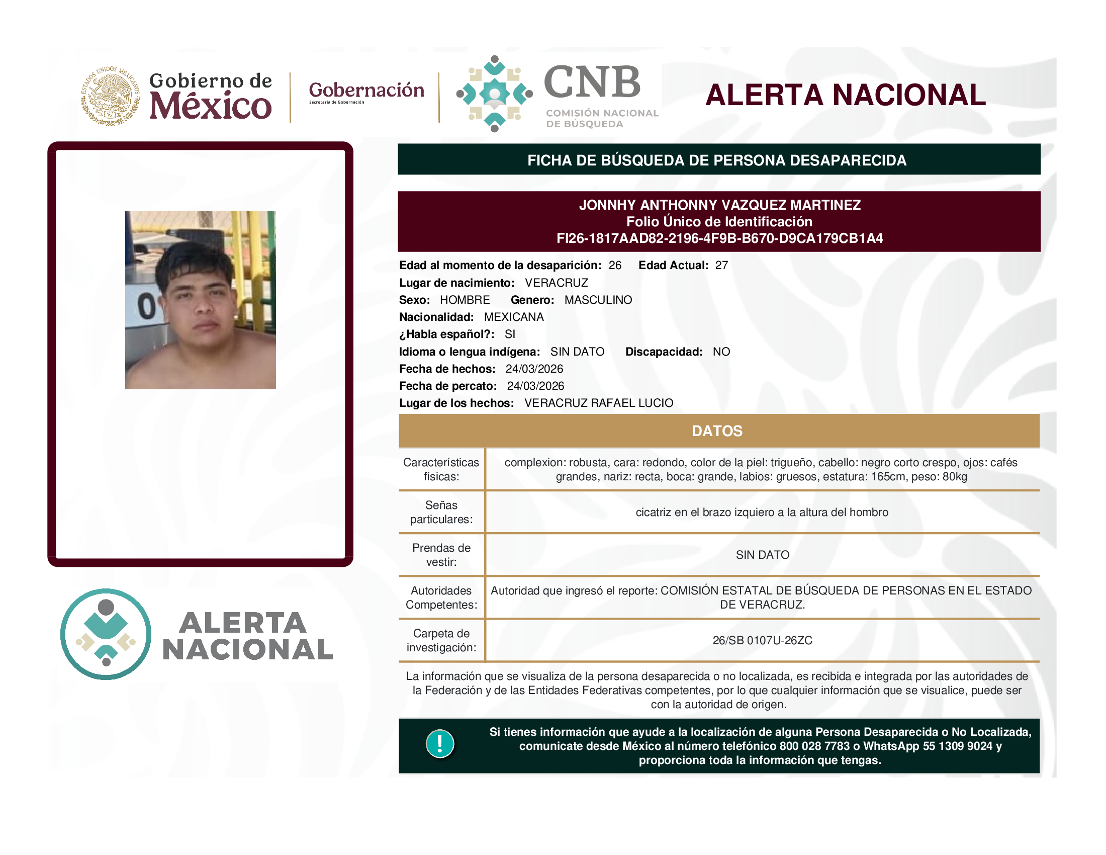 Jonnhy Anthonny Vázquez Martínez