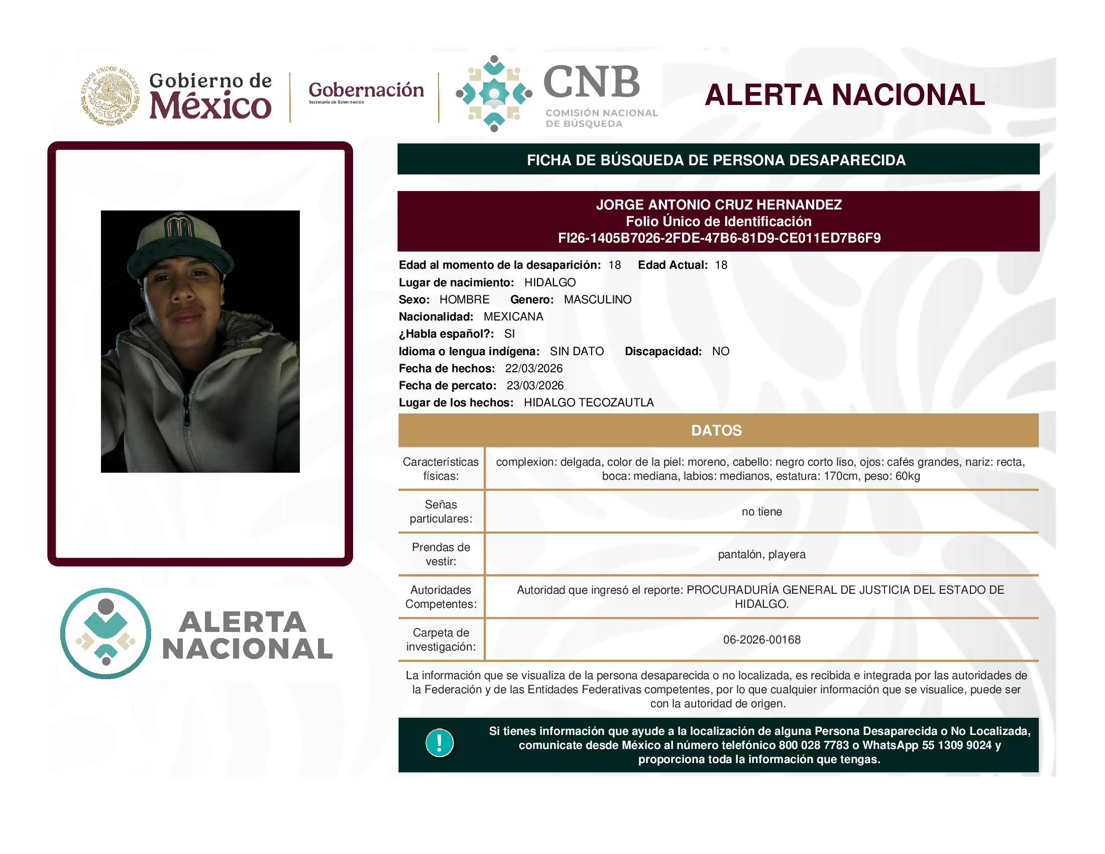 Jorge Antonio Cruz Hernández