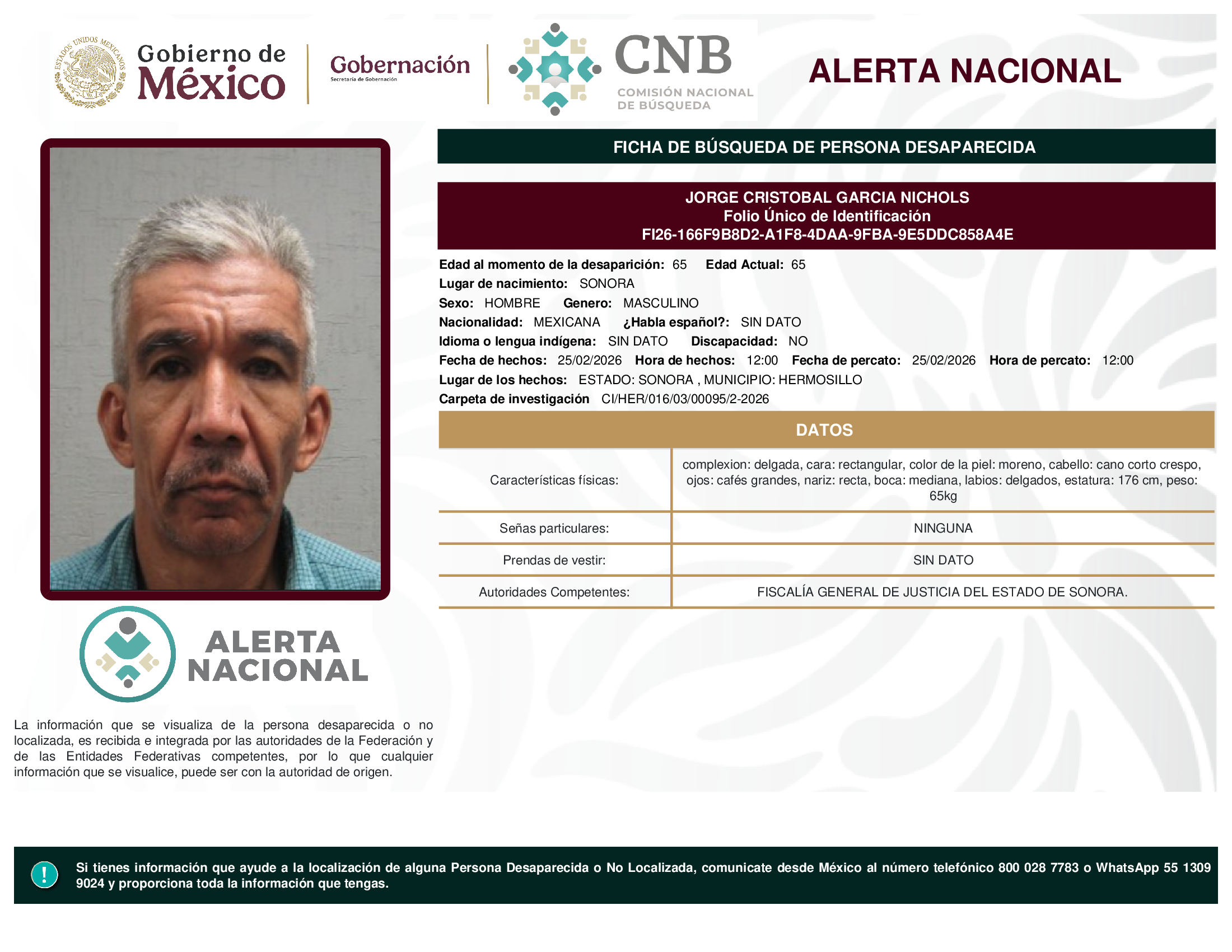Jorge Cristobal García Nichols