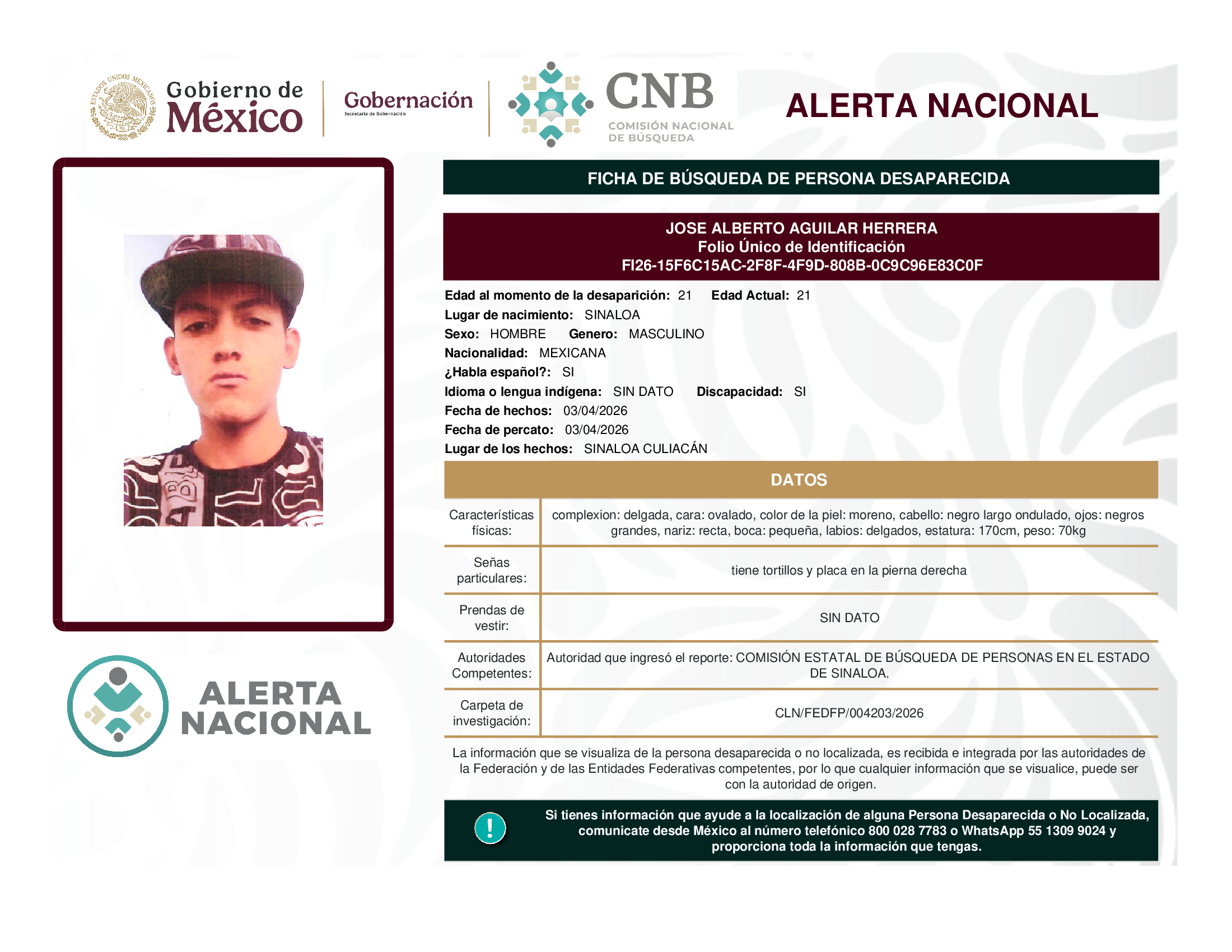 José Alberto Aguilar Herrera